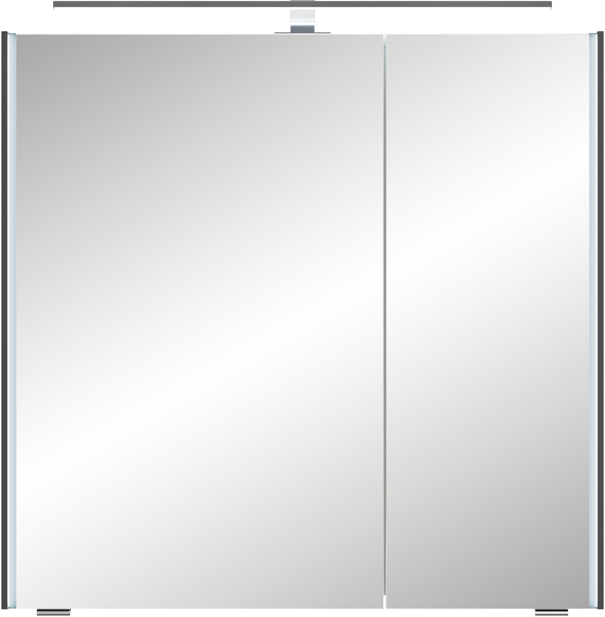 Saphir Spiegelkast Serie 7045 badkamer-spiegelkast inclusief ledverlichting, 2 deuren