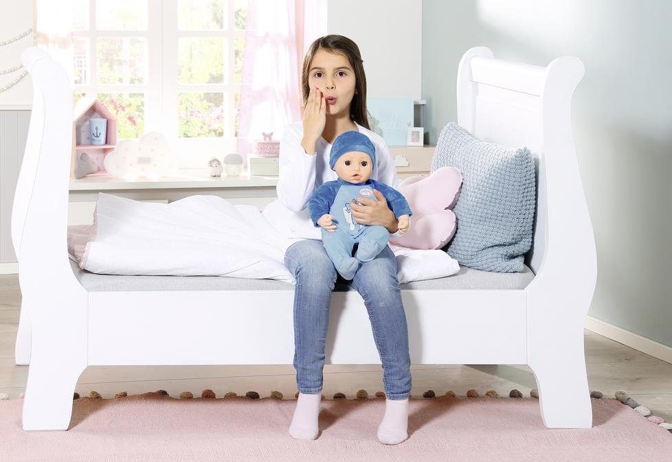 Baby Annabell Babypop Alexander, 43 cm interactief met slapende ogen