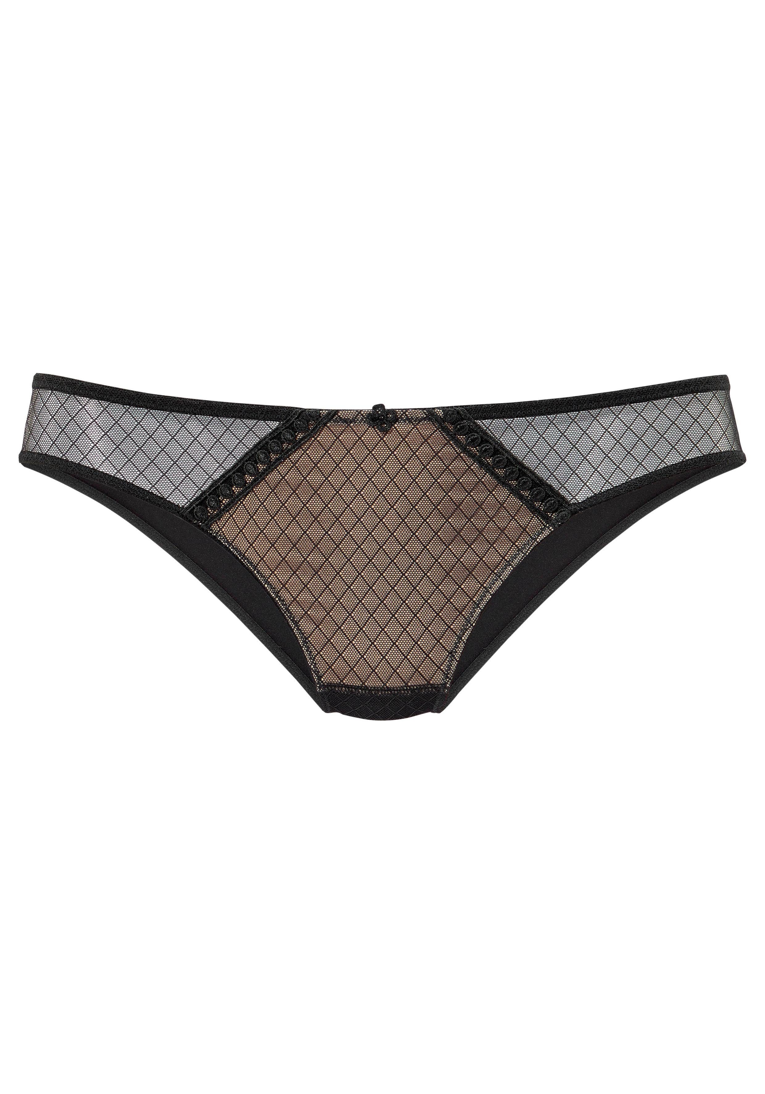 Lascana Slip met leuke grafische kant