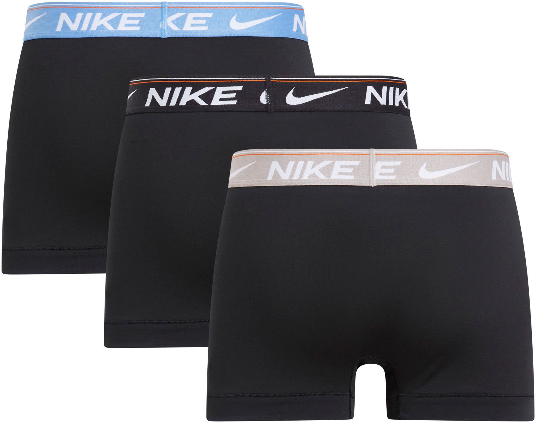 NIKE Underwear Trunk 3PK met logo op de tailleband (3 stuks)