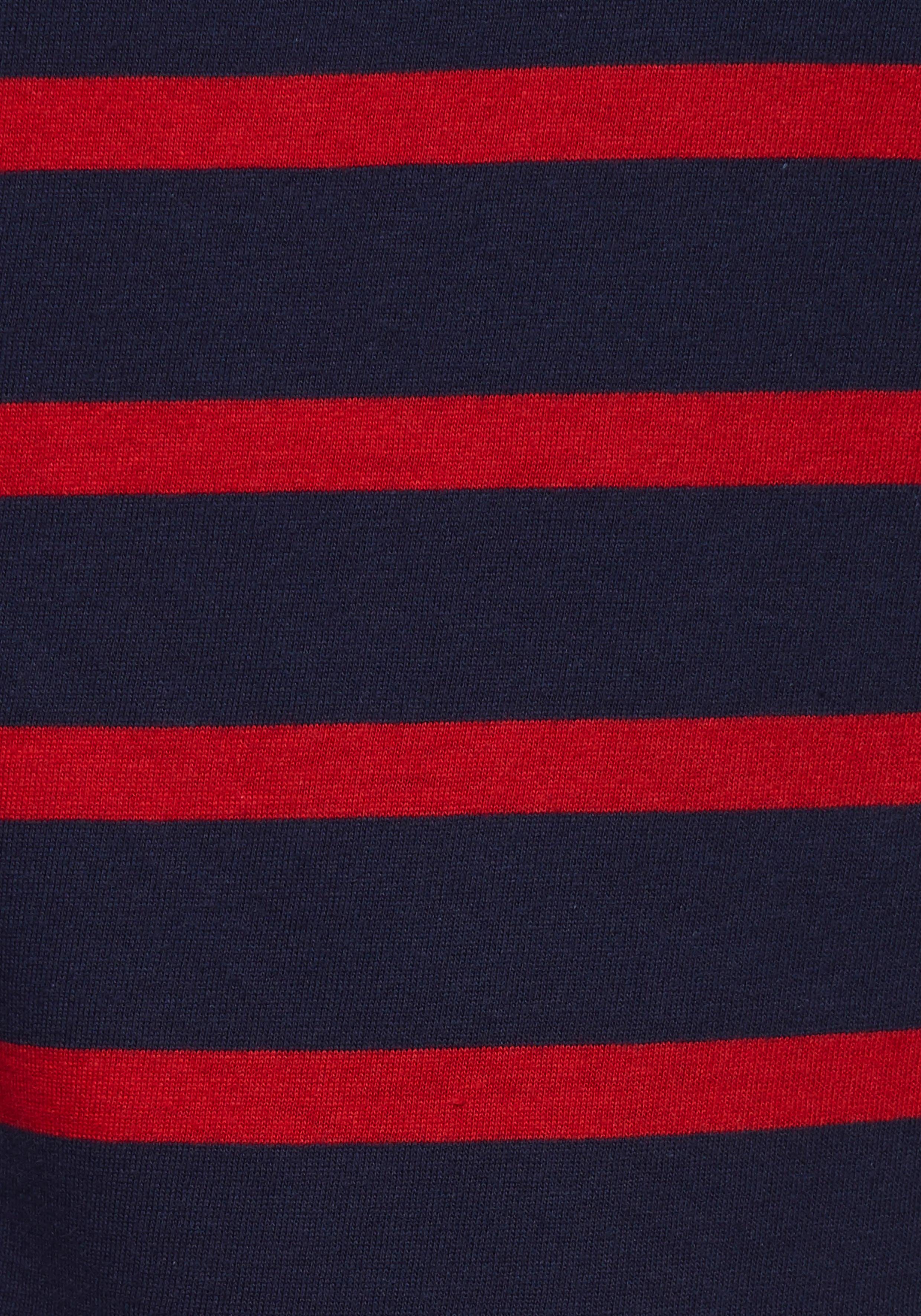 AJC Shirt met lange mouwen gestreept, ronde hals, van katoen, van single jersey