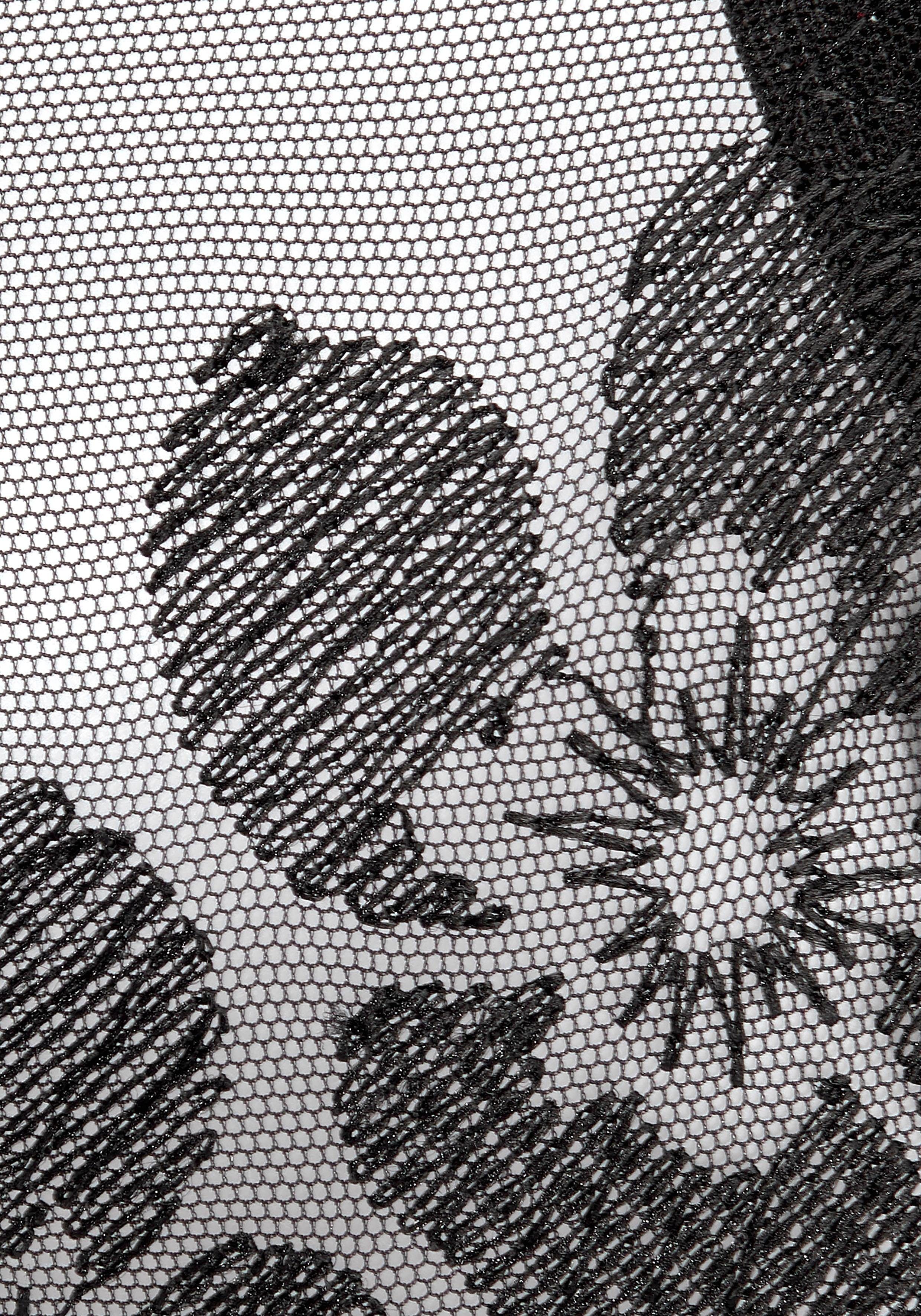 Lascana Belle Affaire Beugel-bh van iets transparante borduurkant, sexy dessous