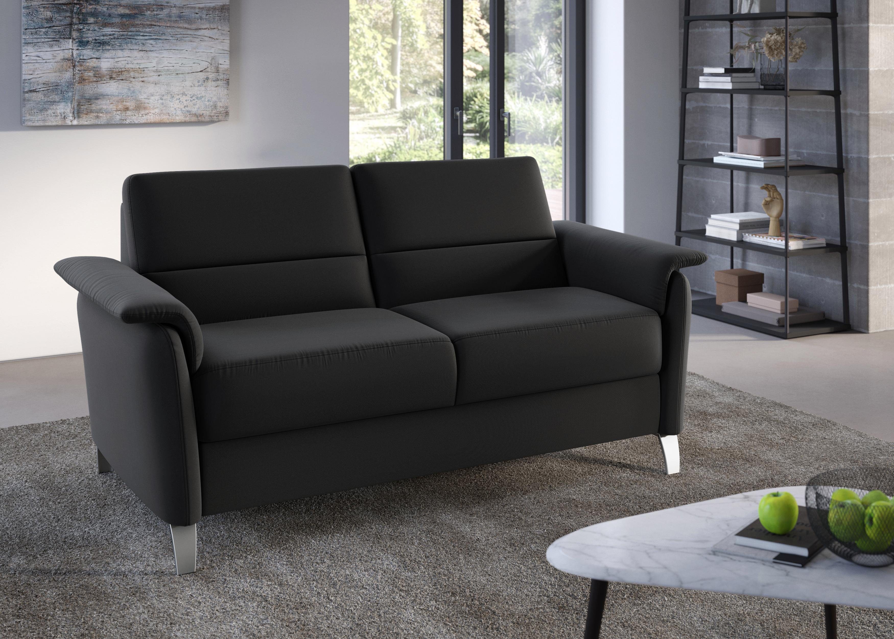 sit&more 2,5-zitsbank Palmera Binnenveringsinterieur, stekkersysteem voor 2 hoofdsteunen (optioneel)