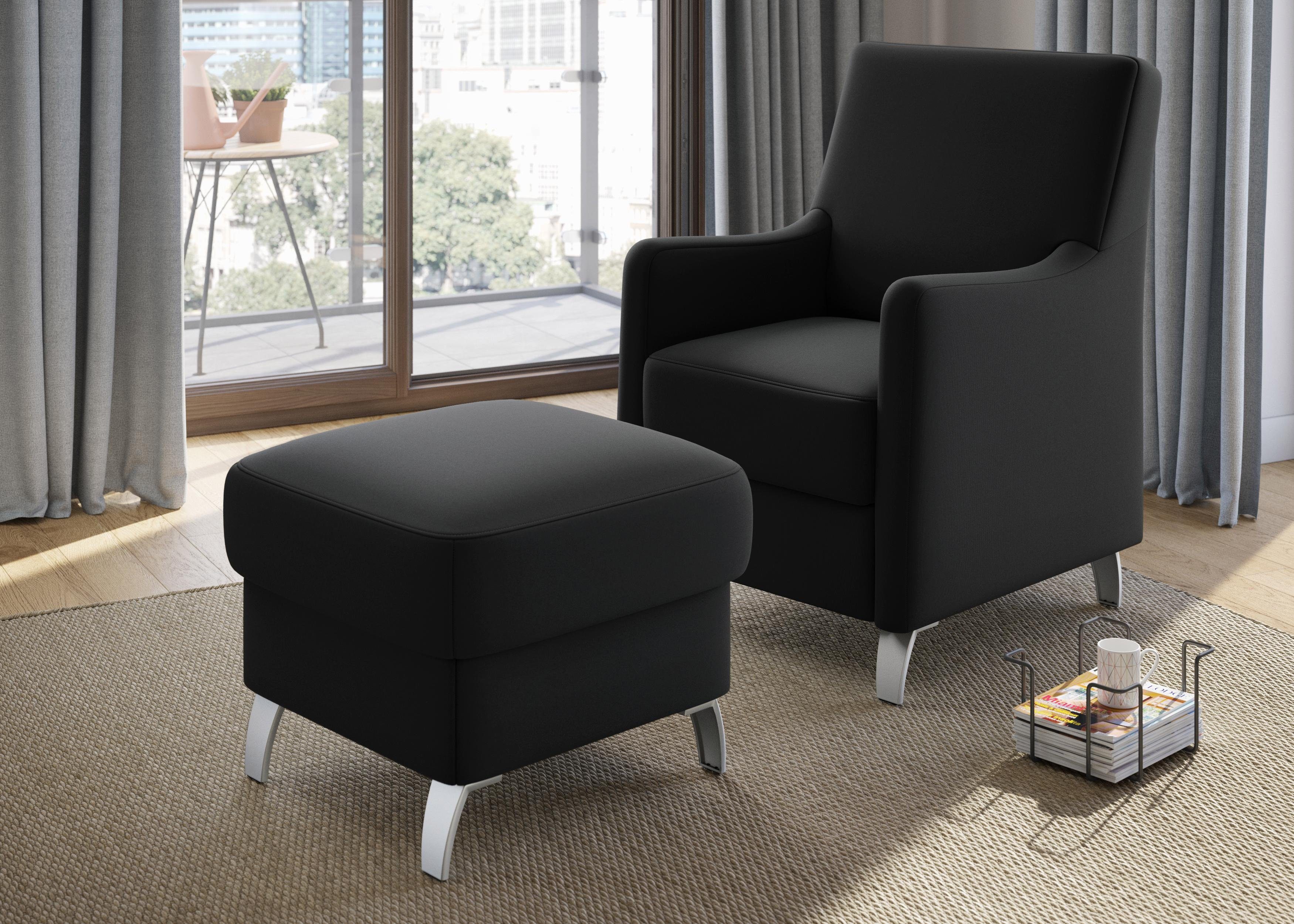 sit&more Fauteuil Palmera Pocketvering bekleding, passend bij de serie "Palmera"