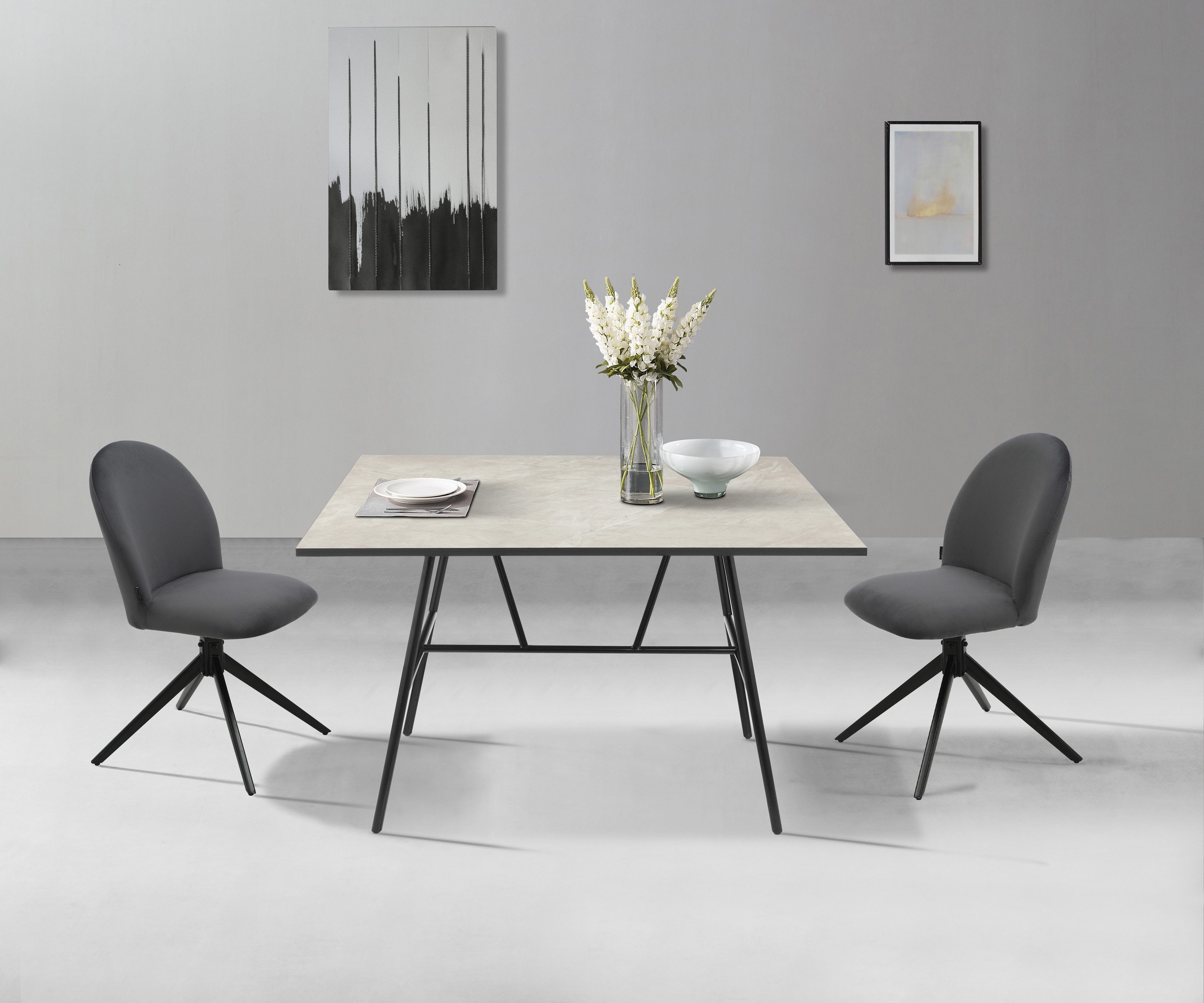Home affaire Eettafel Anwar met melamineharscoating, in verschillende maten