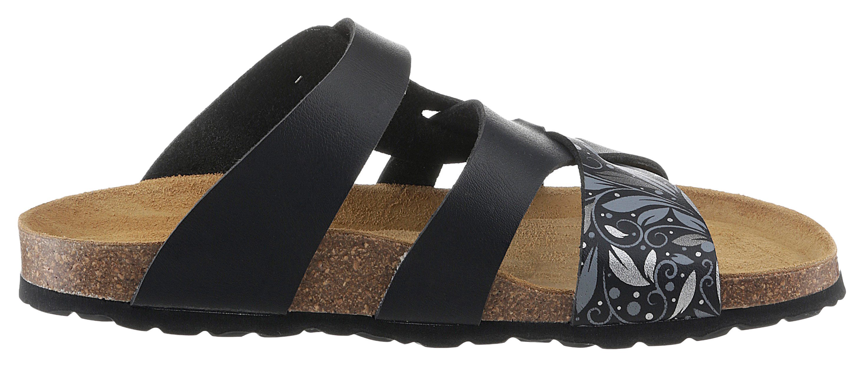 Aniston SHOES Slippers zomerschoen, slippers met verstelbare gespen