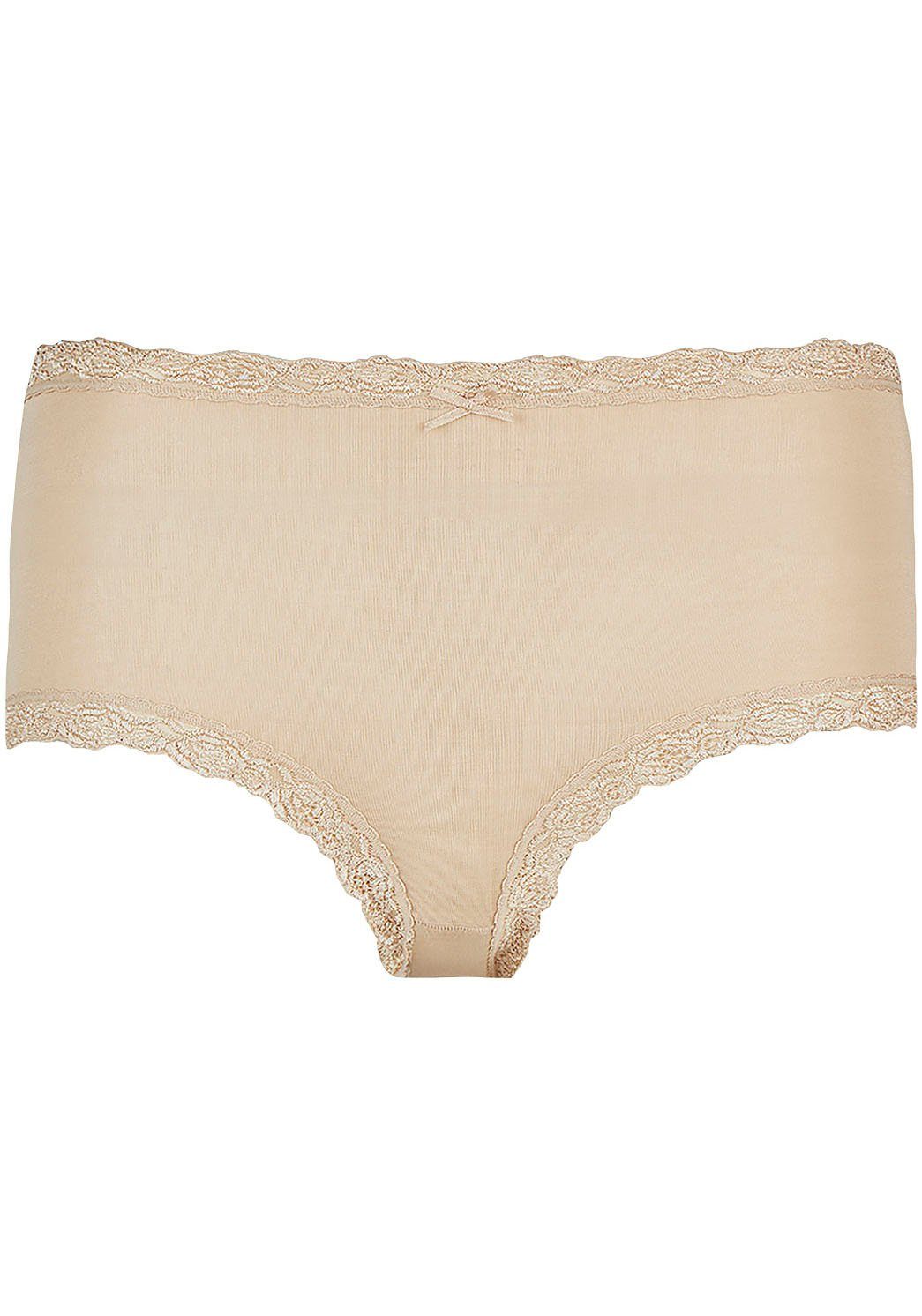 Nina Von C. Tailleslip "Cosy" met romantische bloemenkant aan taille en been (3 stuks)