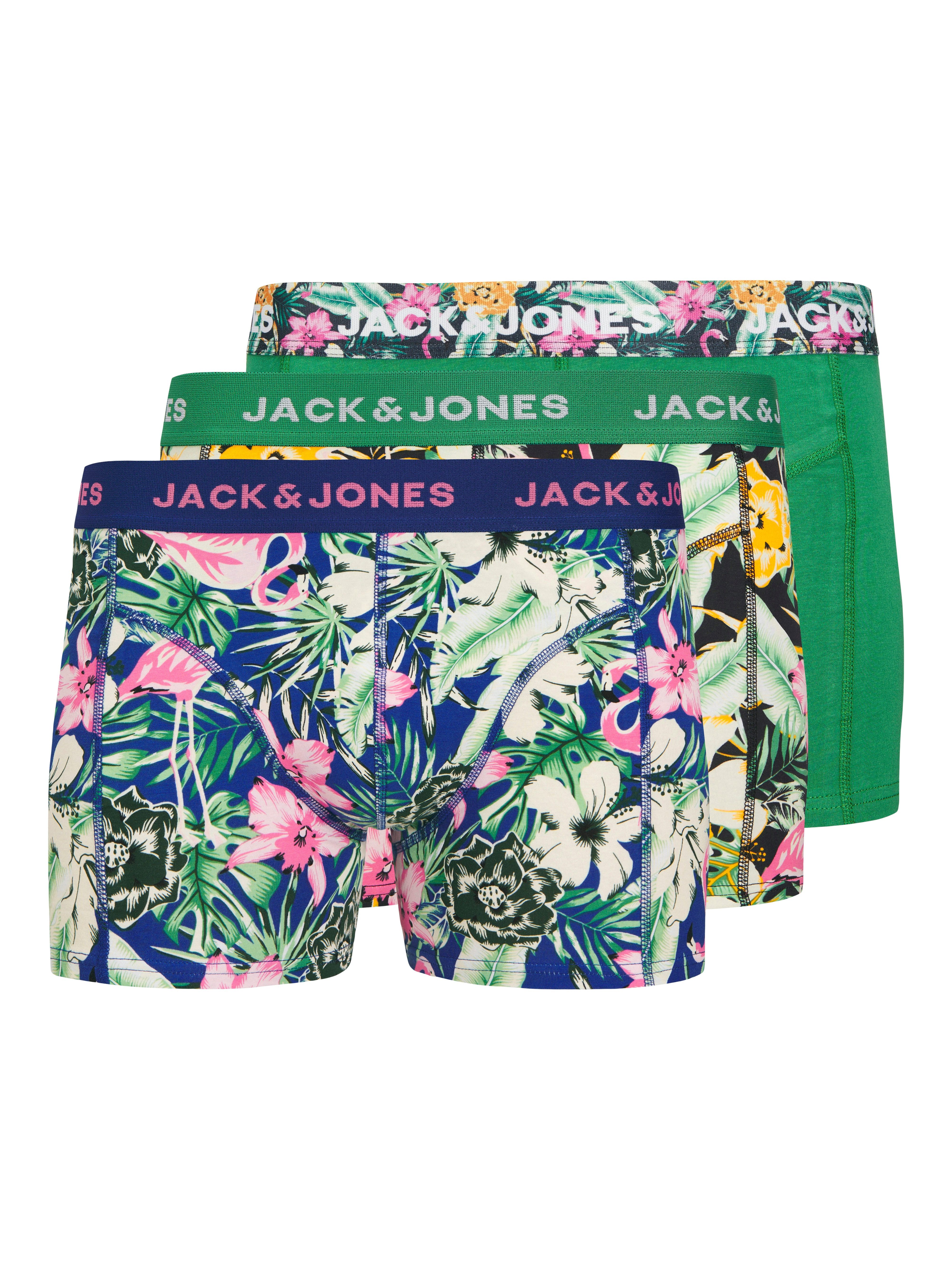 Jack & Jones Trunk JACFRED FLAMINGO TRUNKS 3 PACK SN (set, 3 stuks)