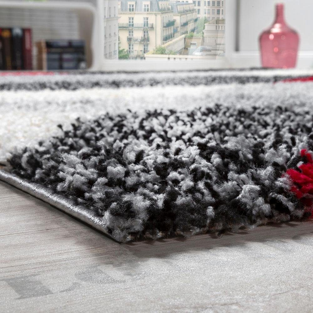 Paco Home Hoogpolig vloerkleed Mango 308 zachte shaggy, modern design, ideaal voor in de woonkamer en slaapkamer