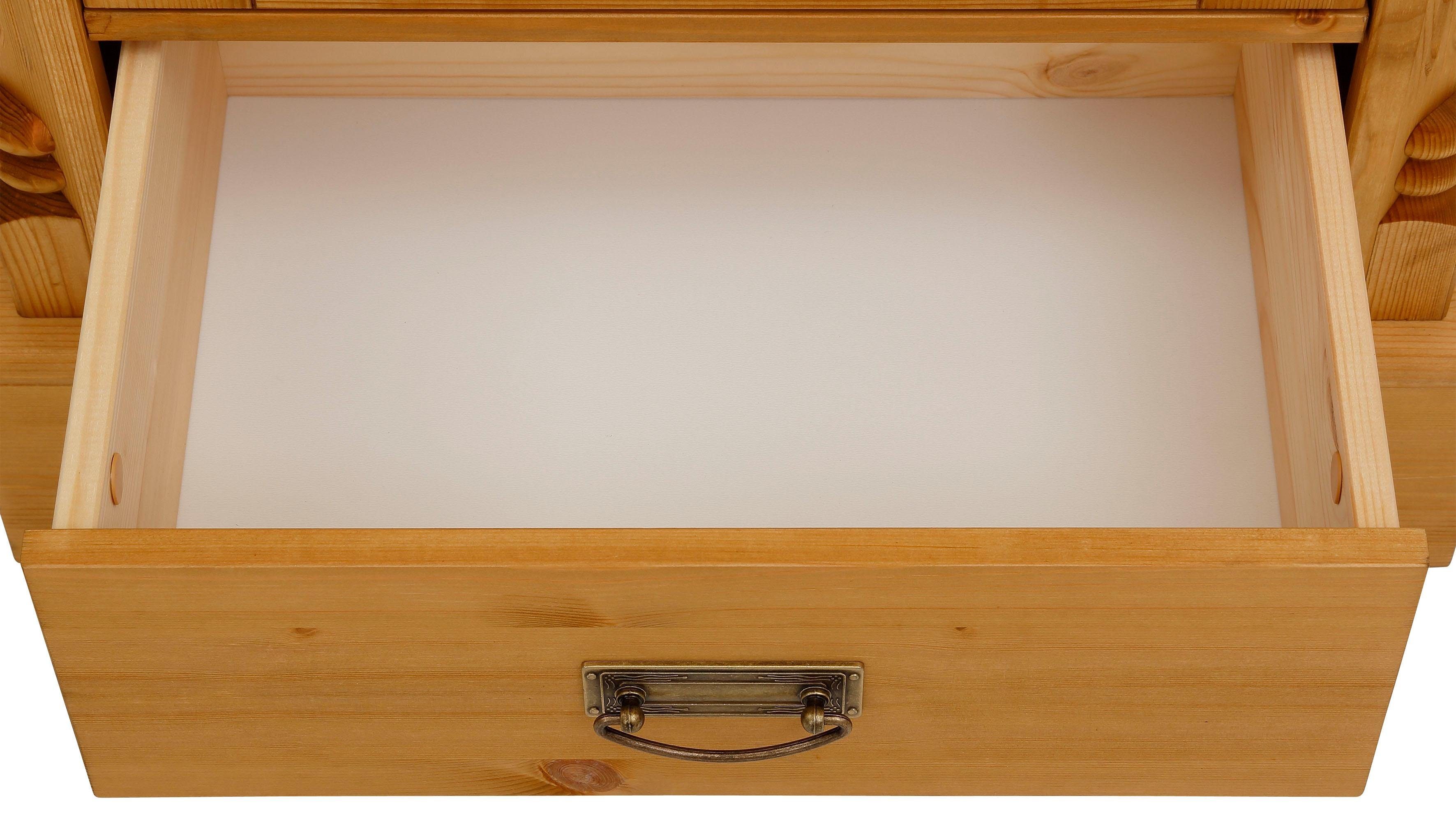 Home affaire Vitrinekast Milan Hoogte 199 cm
