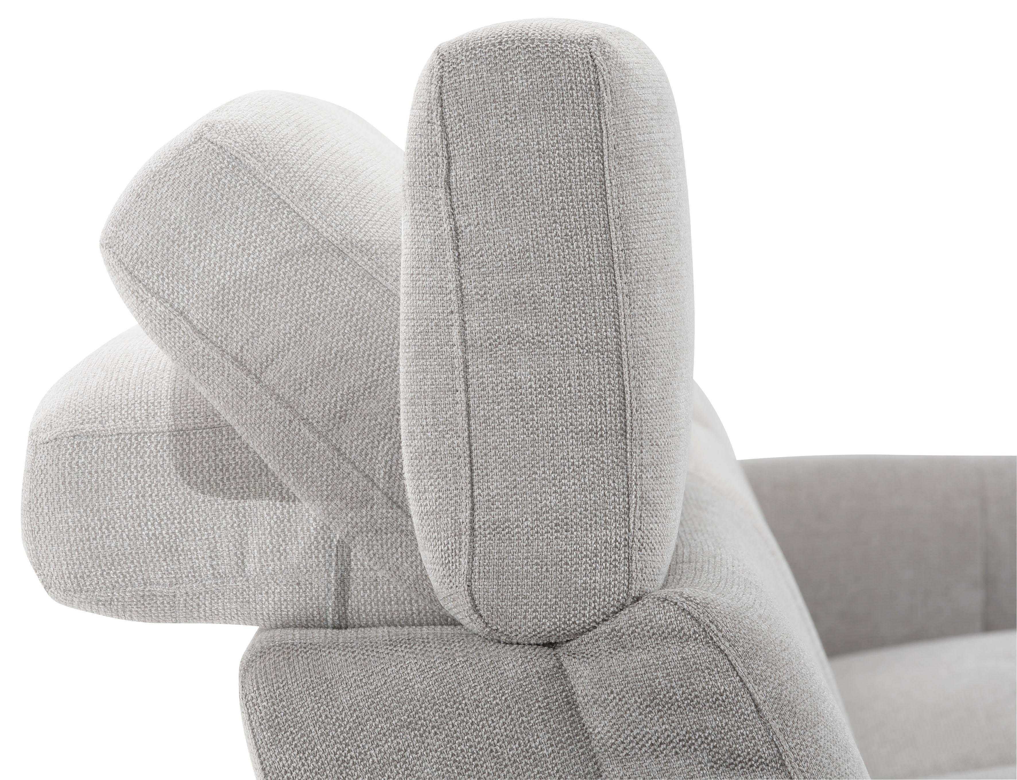 Home affaire Hoekbank Sentrano, L-vorm, 275 cm, man. of electr. relaxfunctie en usb/kopverstelling