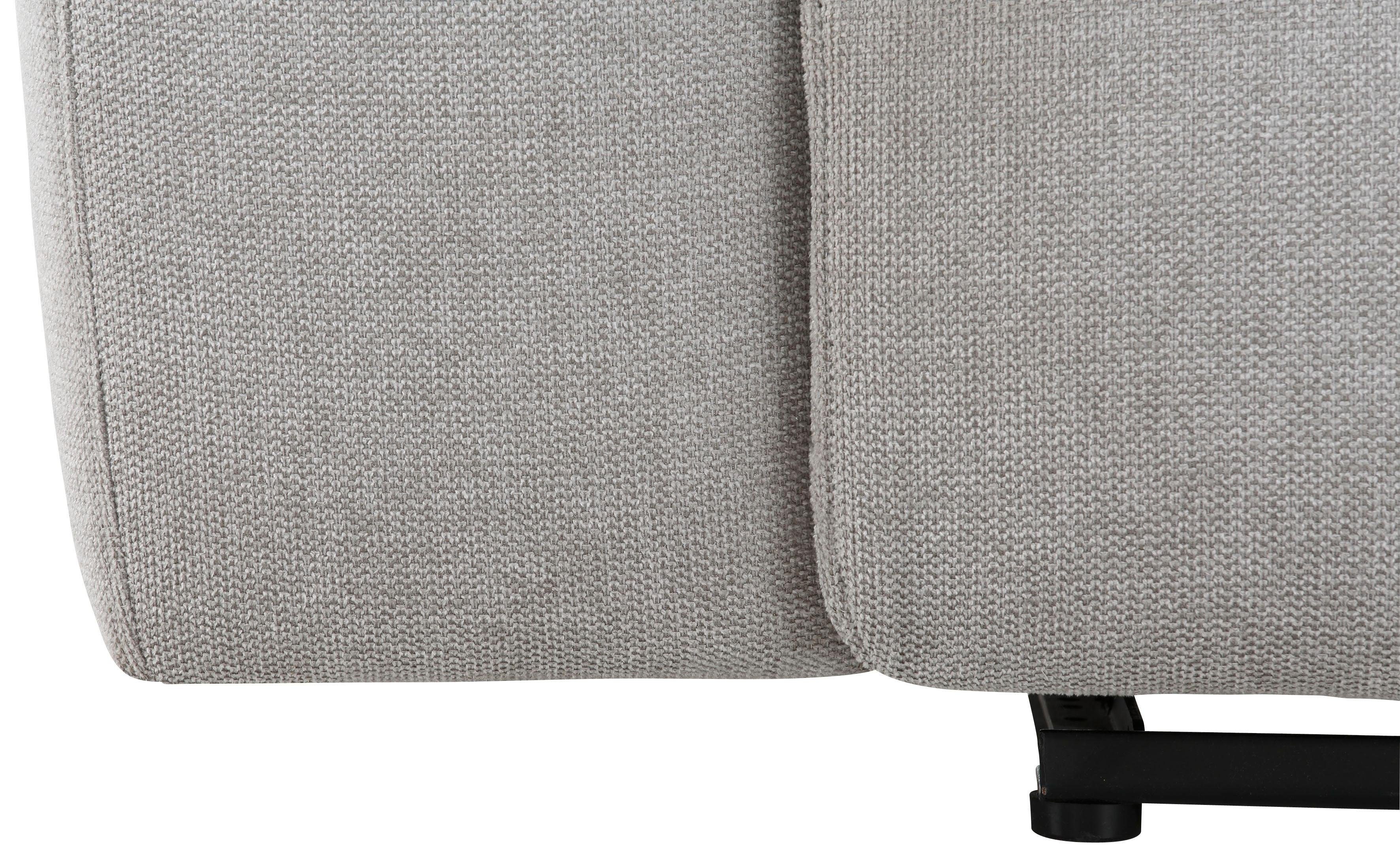 Home affaire Hoekbank Sentrano, L-vorm, 275 cm, man. of electr. relaxfunctie en usb/kopverstelling