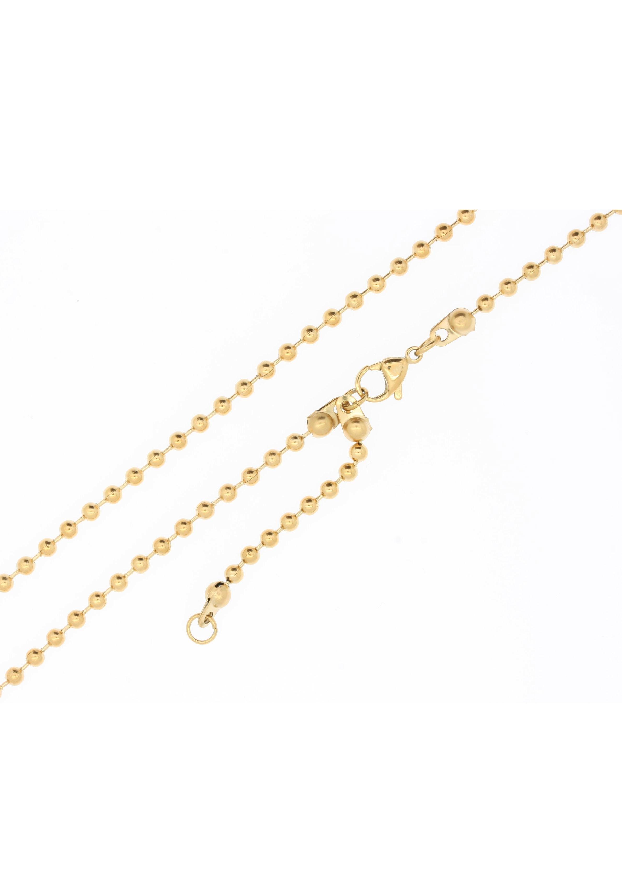 Firetti Edelstalen ketting Sieraad cadeau bolketting schakeling, 3,0 mm breed