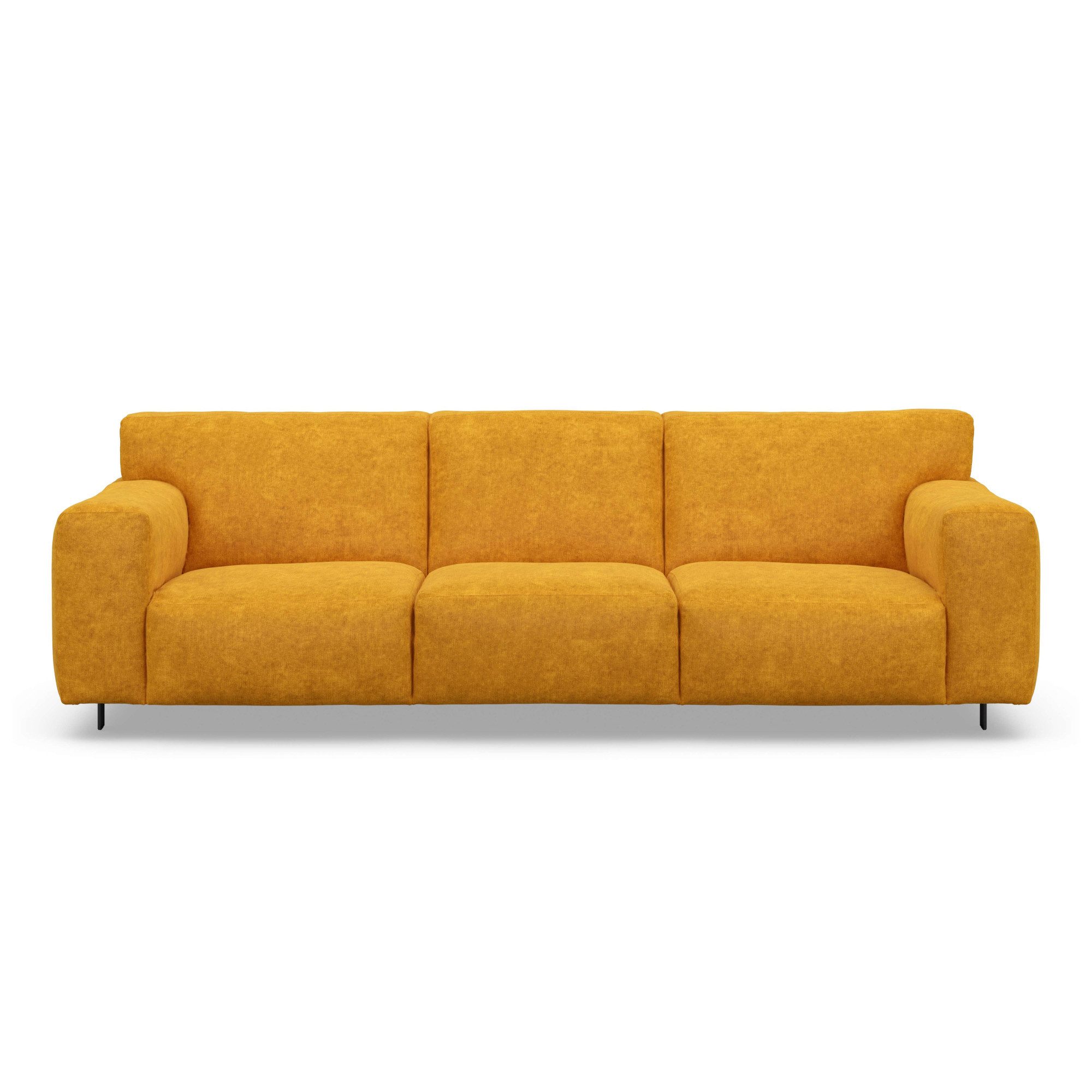 Furninova 4-zitsbank VESTA Klassieker eenpersoonsbank BigSofa bekleding van koudschuim
