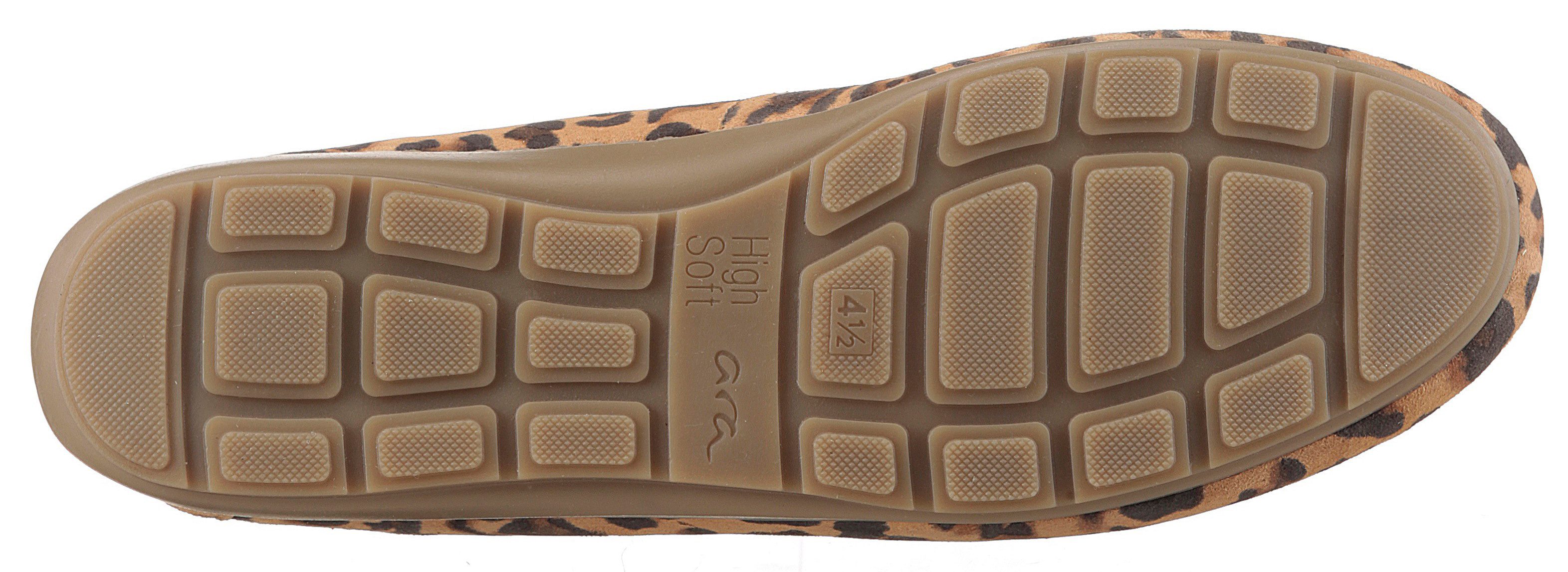 Ara Mocassins ALABAMA , loafer, moccasin, flats in comfortabele breedte g (= breed)
