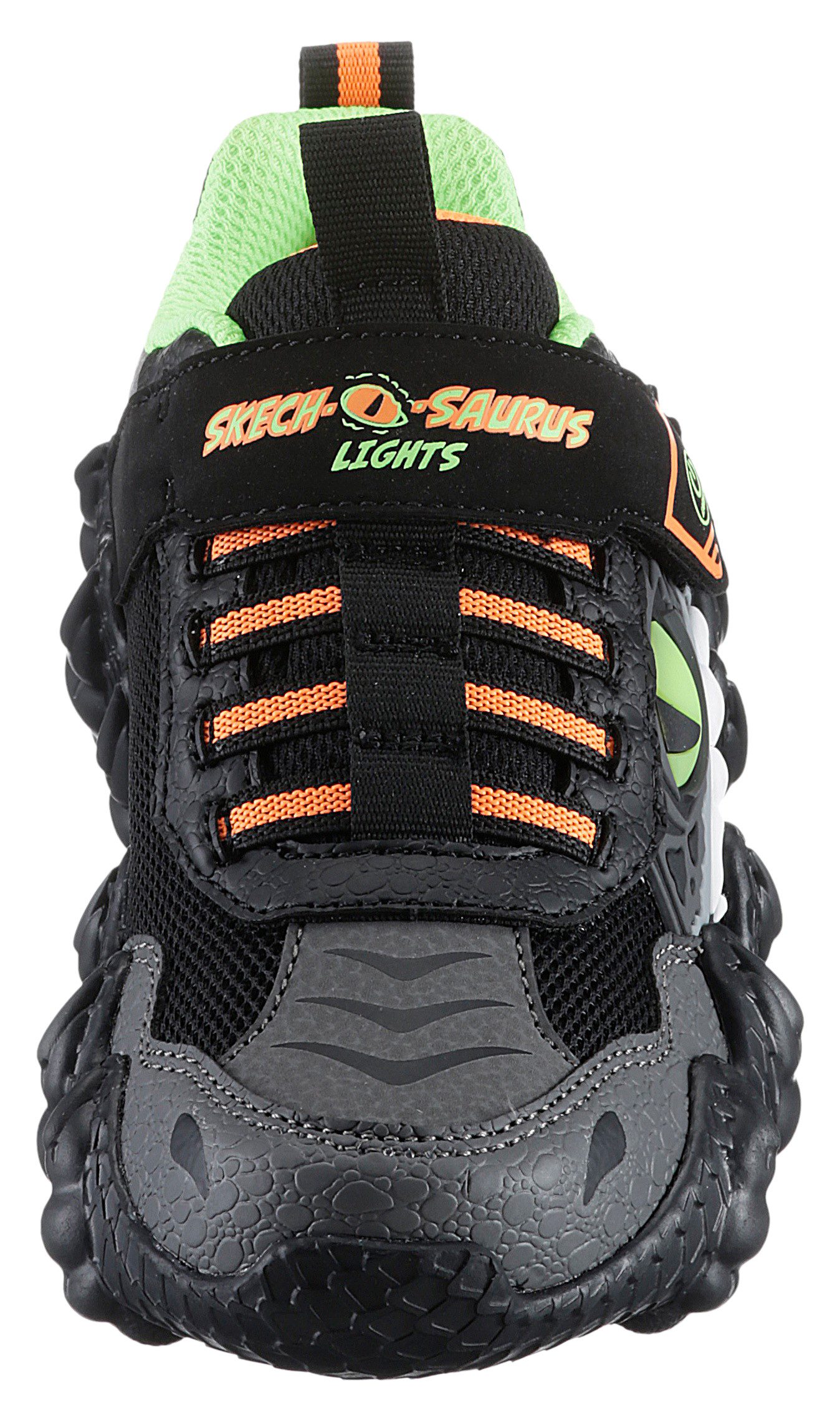 Skechers Sneakers SKECH-O-SAURUS LIGHTS Blink schoen, trekking schoen, kinderschoen met opvallende profielzool