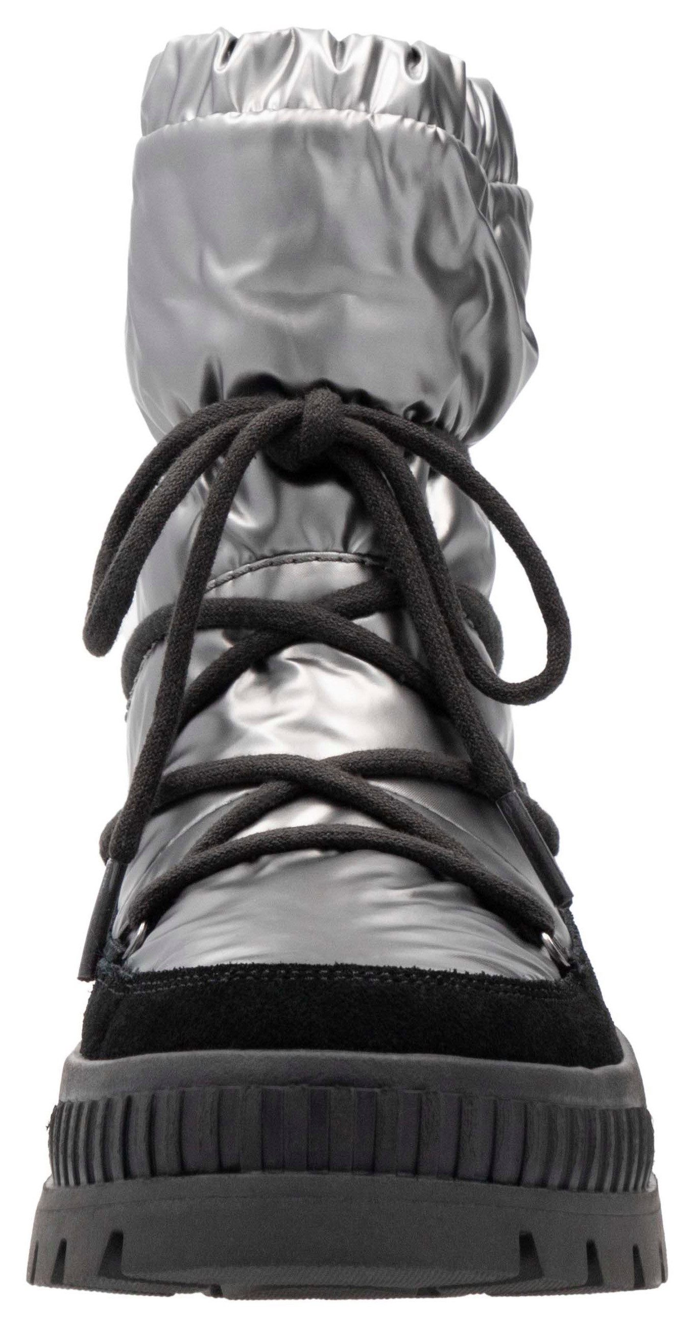 Rieker EVOLUTION Winterlaarzen , snowboots, veterschoenen met waterafstotende tex-membraan