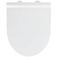 wenko toiletzitting exclusive nr. 6 van duroplast, met soft-closemechanisme (1 stuk) wit
