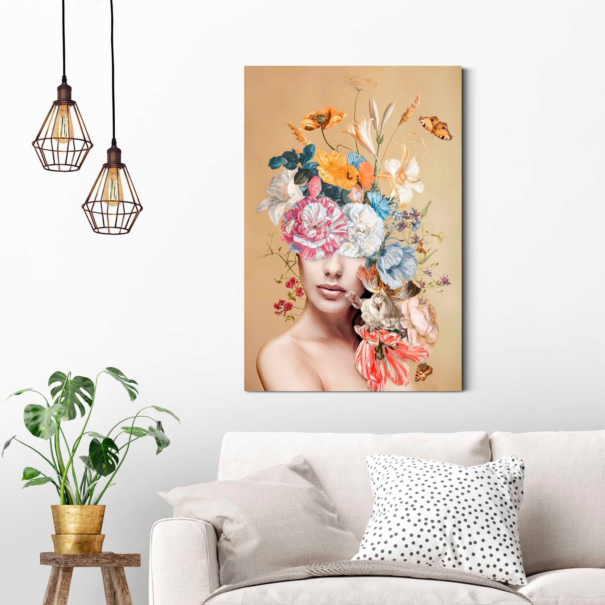 Reinders! Decoratief paneel Gebloemd