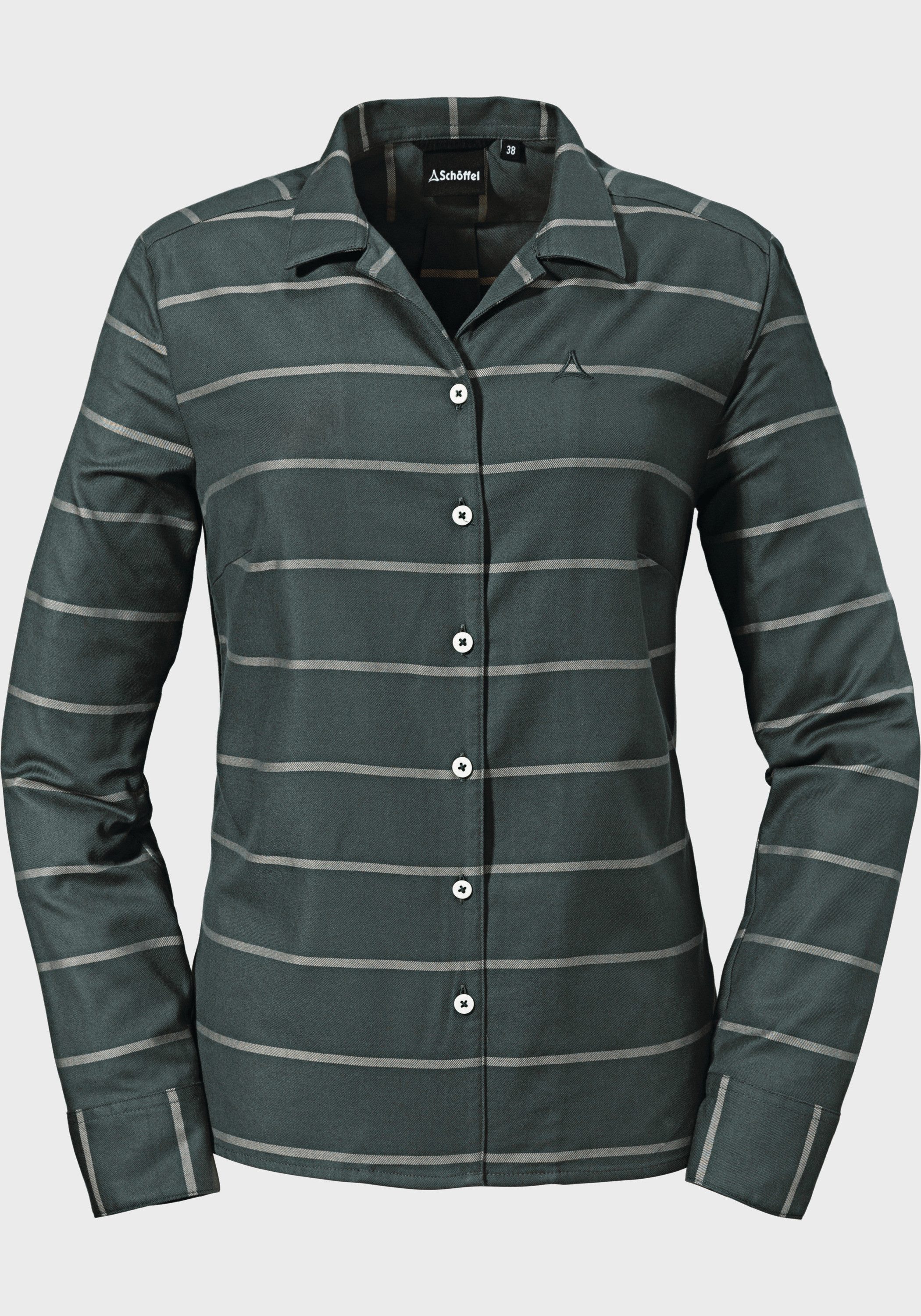 Schöffel Outdoorblouse Blouse Roslyn L dames blouses maat 44 groen