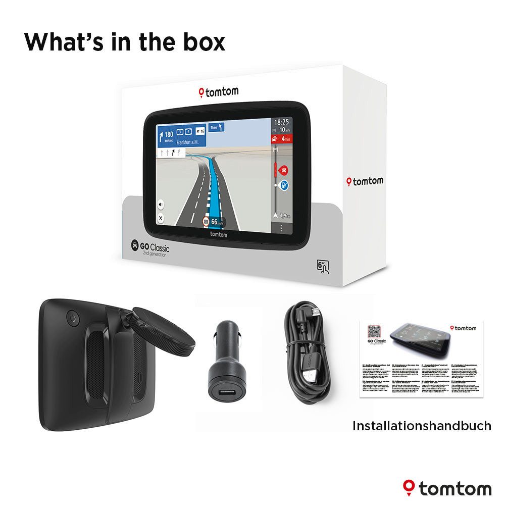 TomTom Navigatiesysteem voor personenauto's GO Classic 6 inch (2e generatie)
