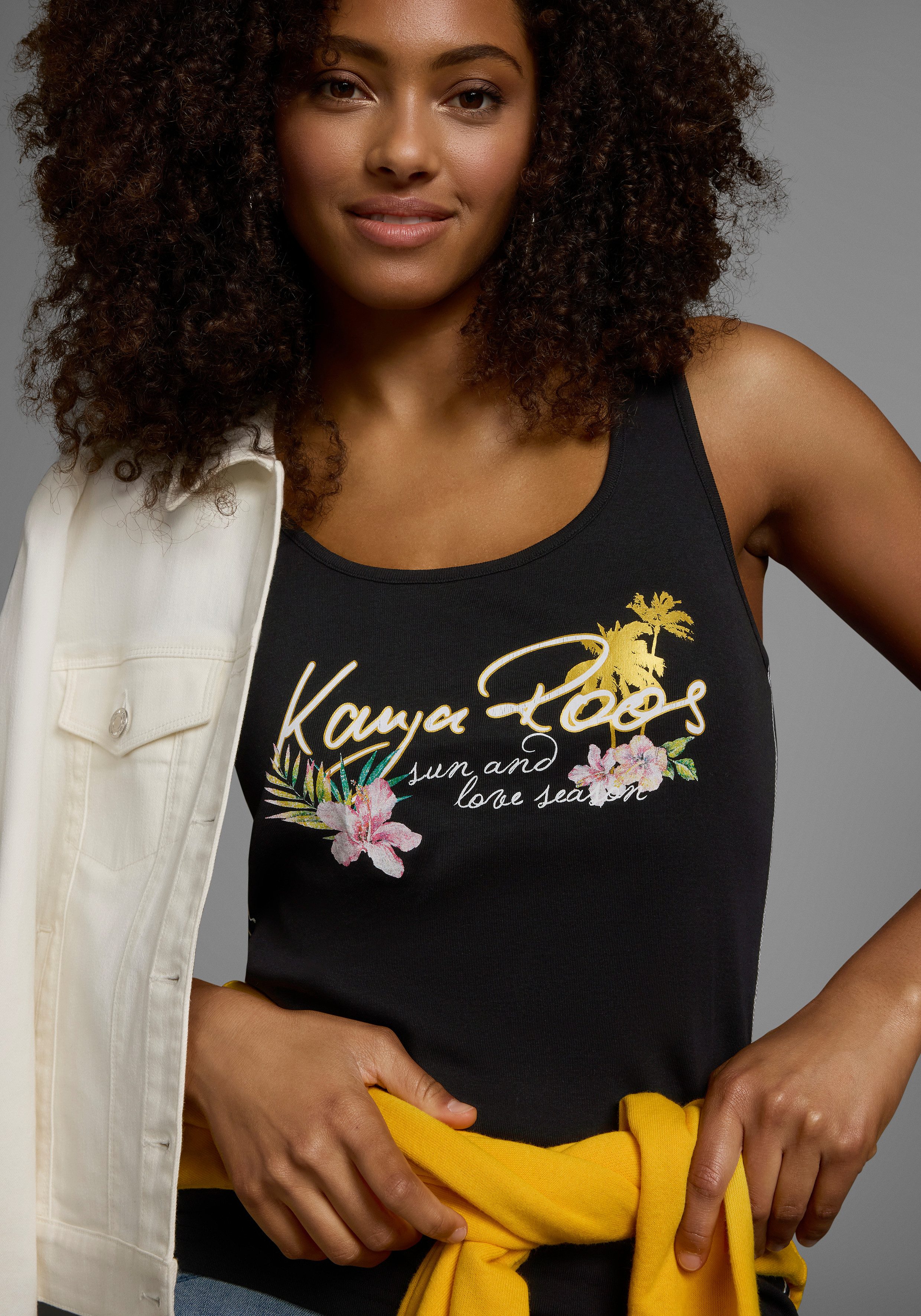 KangaROOS Tanktop met elegante frontprint