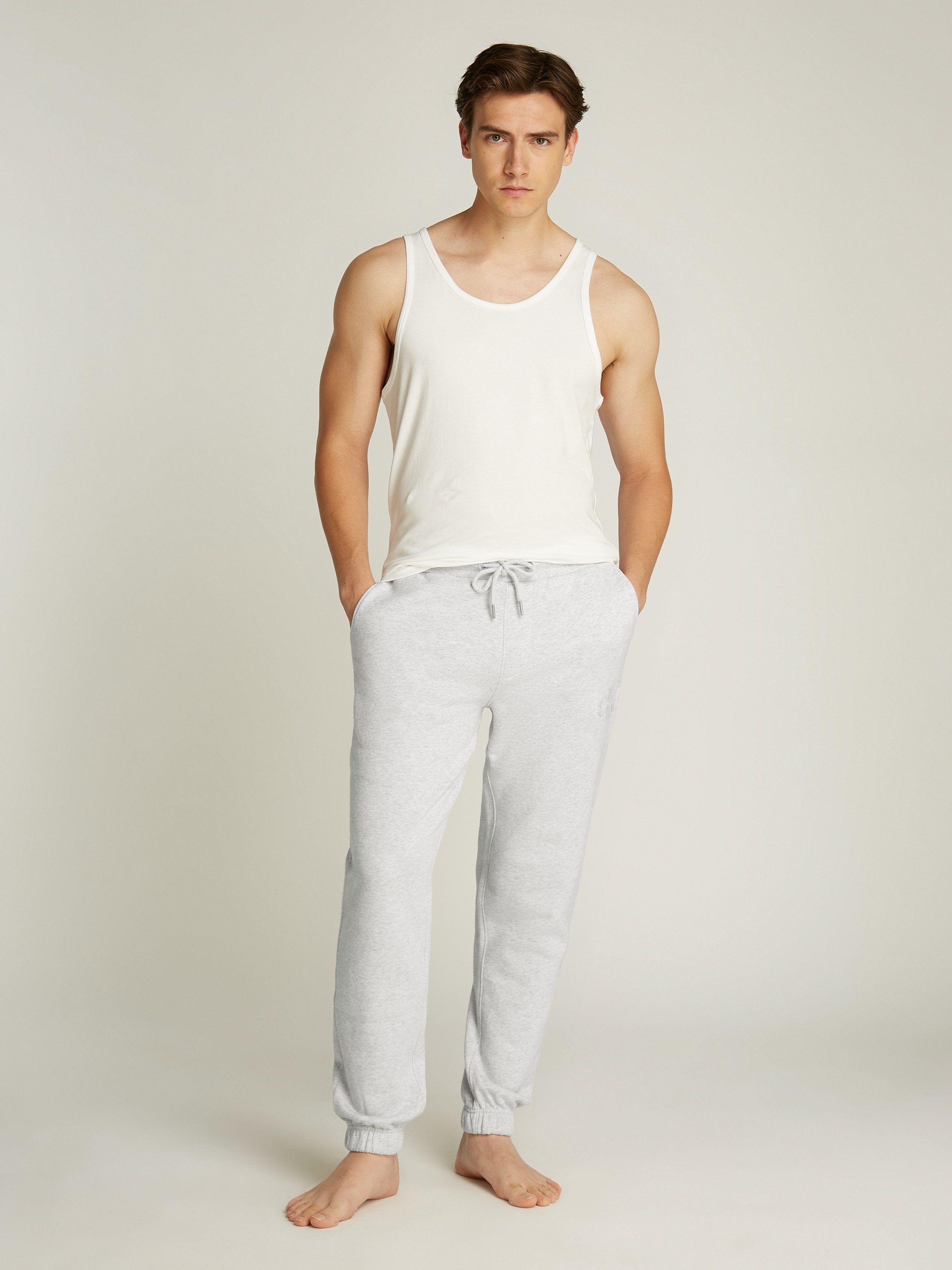 Calvin Klein Joggingbroek CHENILLE MONOLOGO SWEATPANT