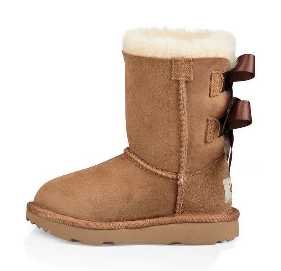 UGG Winterlaarzen Bailey Bow met sierstrikje van satijn