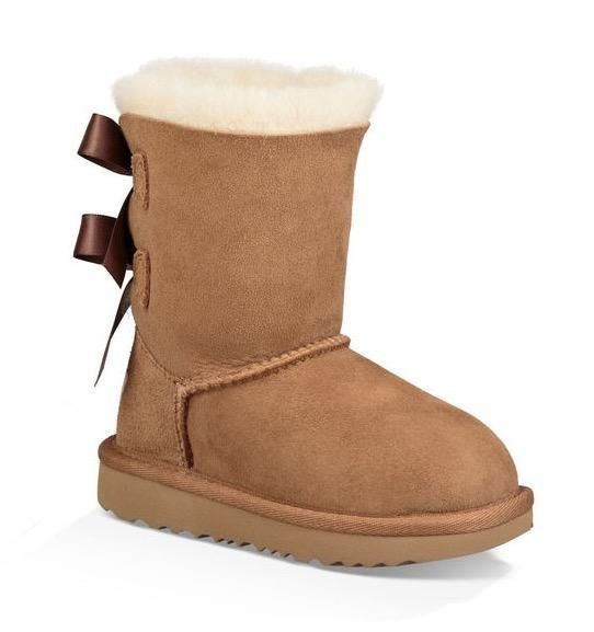 UGG Winterlaarzen Bailey Bow met sierstrikje van satijn