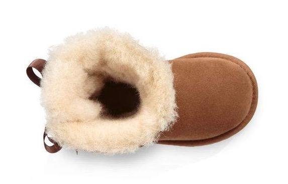 UGG Winterlaarzen Bailey Bow met sierstrikje van satijn