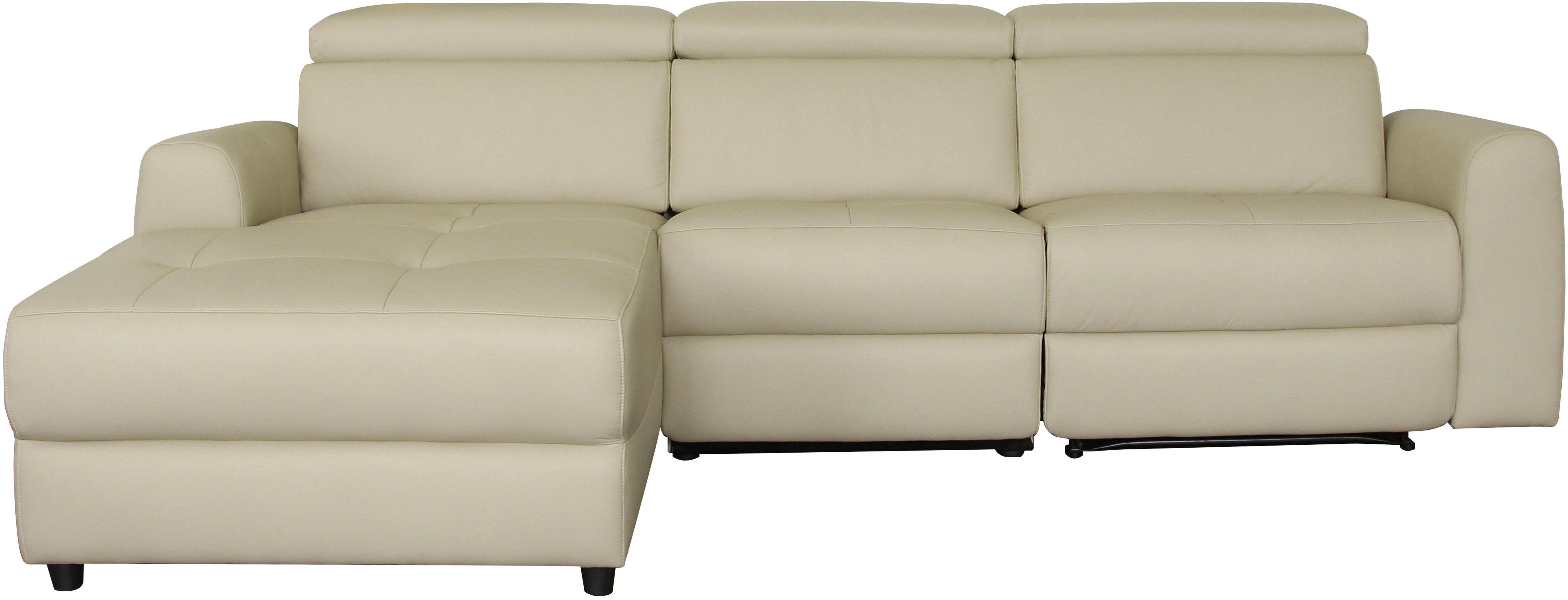 Home affaire Hoekbank Sentrano, L-vorm, 275 cm, man. of electr. relaxfunctie en usb/kopverstelling
