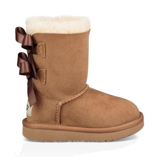 UGG Winterlaarzen Bailey Bow met sierstrikje van satijn