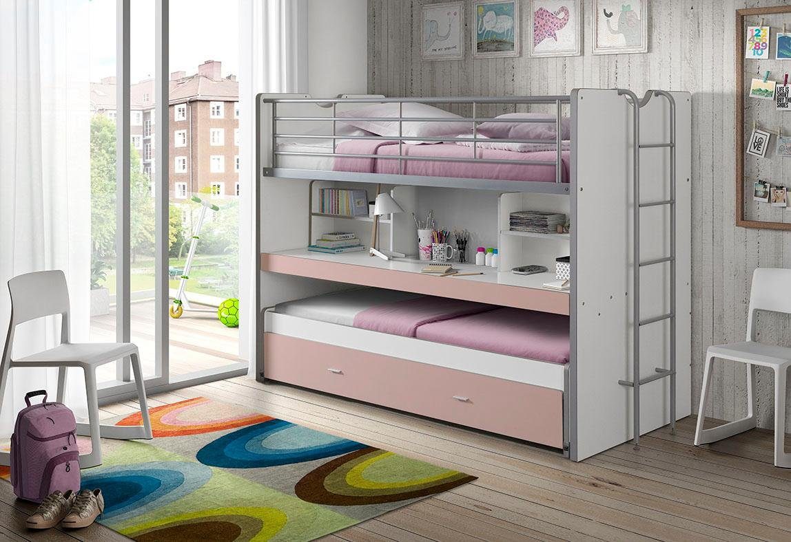 Vipack Hoogslaper Bonn, aanbieding voor beperkte tijd! hoogslapers roze