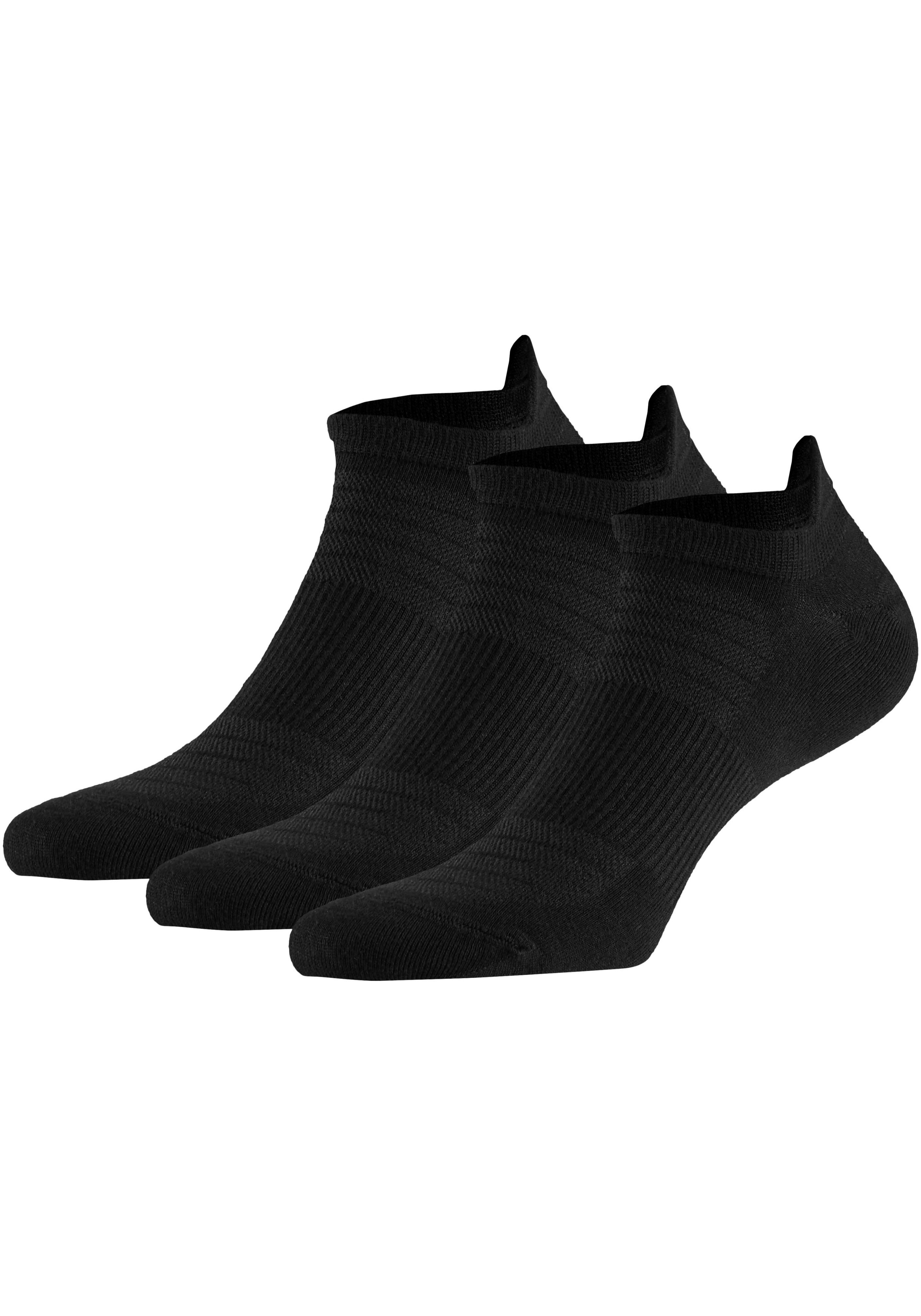 Apollo Enkelsokken Sneakersokken met hiellus bamboe comfort en perfecte pasvorm (6 paar Set van 6)