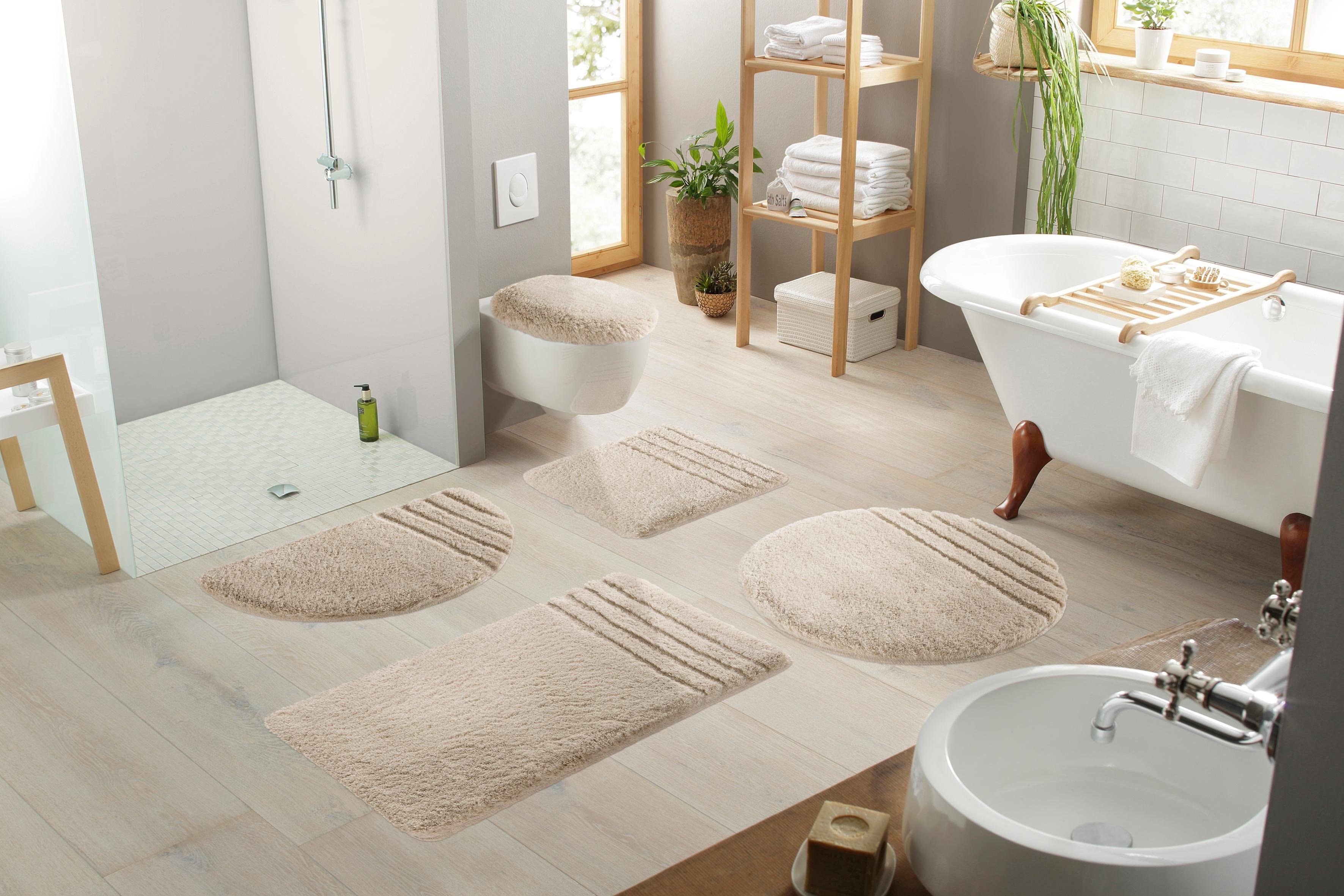 Möve Badmat Loft, badmat, badkamer tapijt Badmat, badmatten ook als 2-delige set & rond