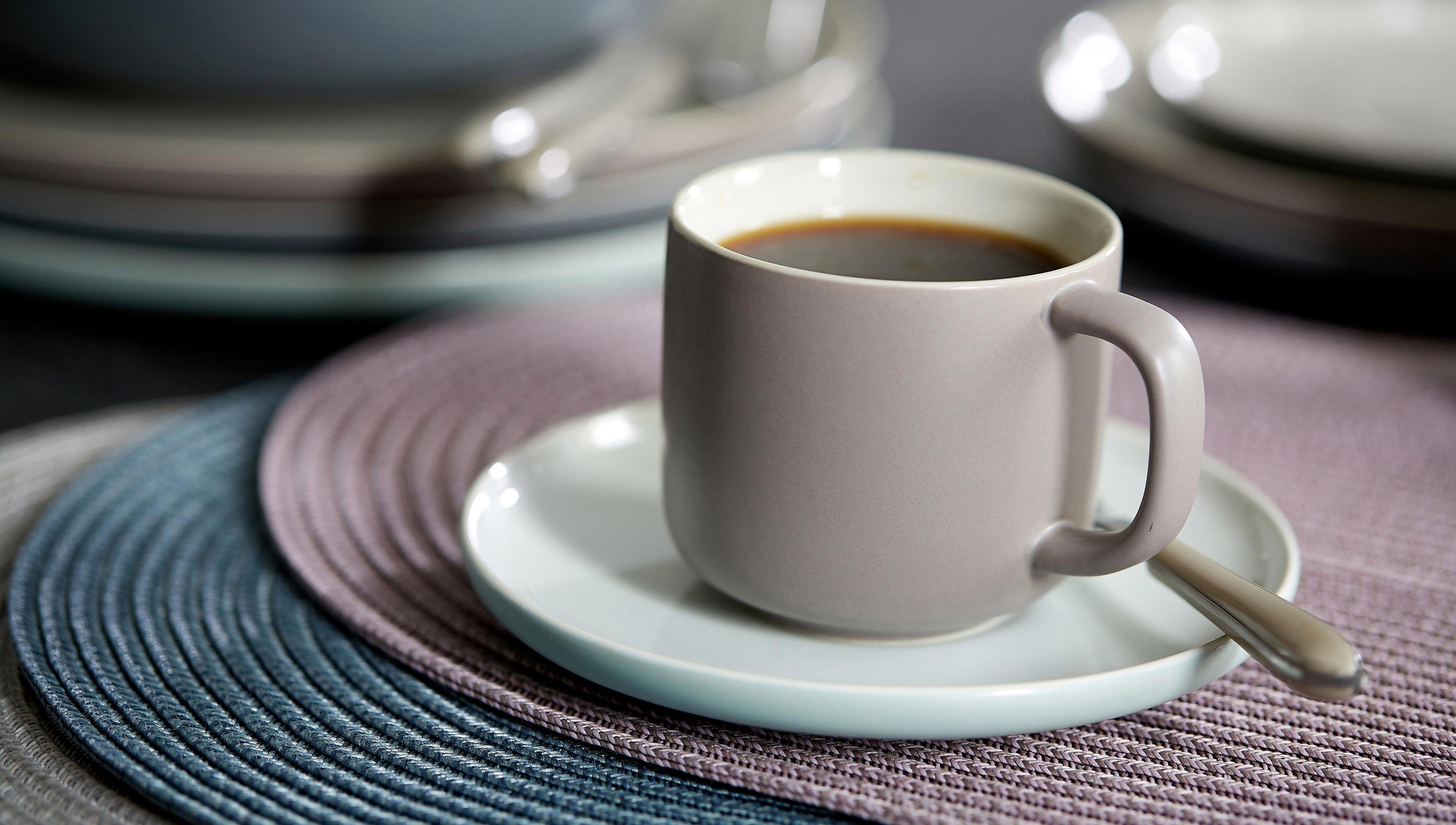 Ritzenhoff & Breker Koffieservies Serviesset, servies Jasper Scandinavische stijl, 12 delen, voor 4 personen (set, 12-delig)