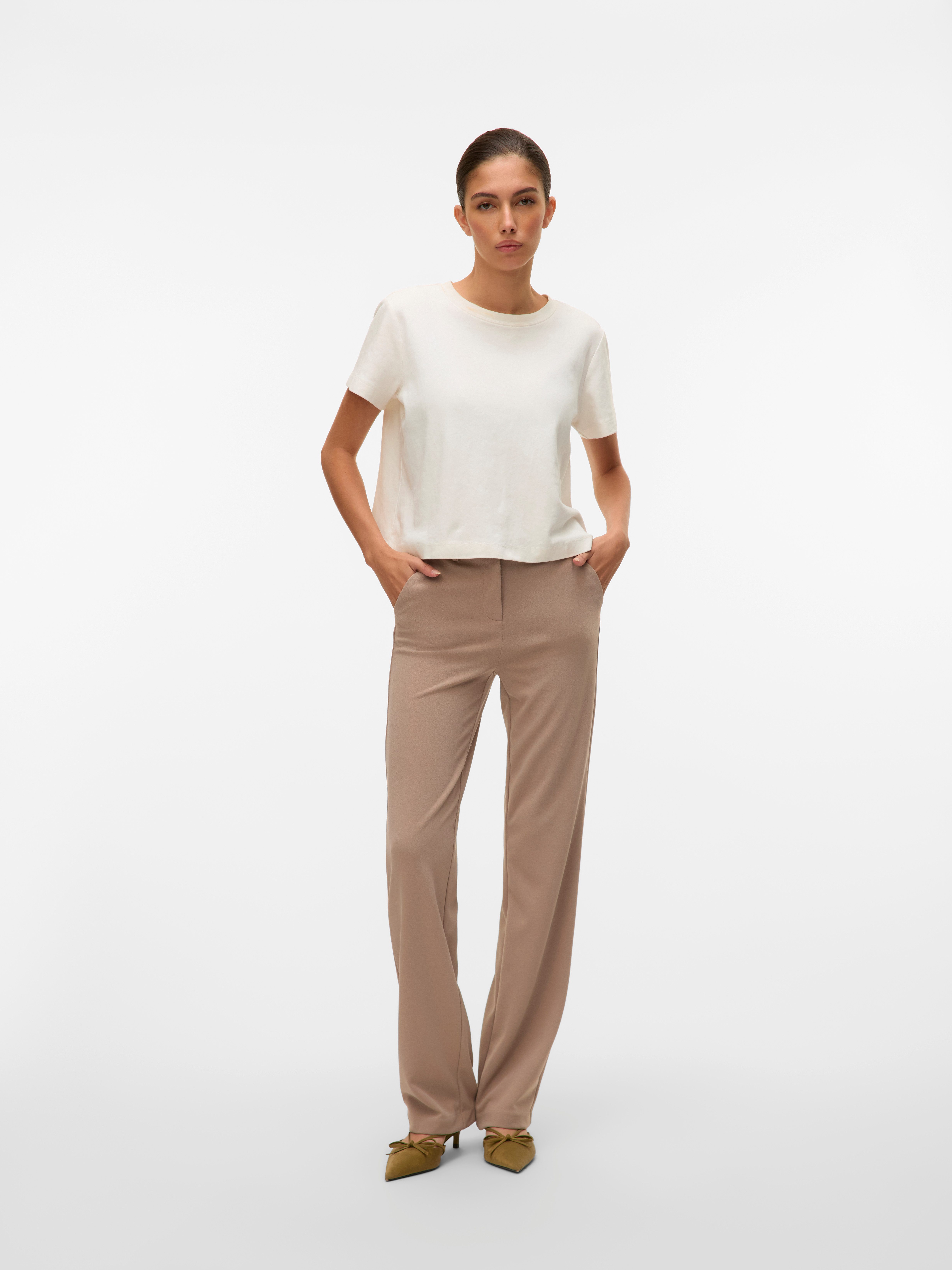 Vero Moda Pantalon VMZAMIRA MR SLIM STRAIGHT PANT