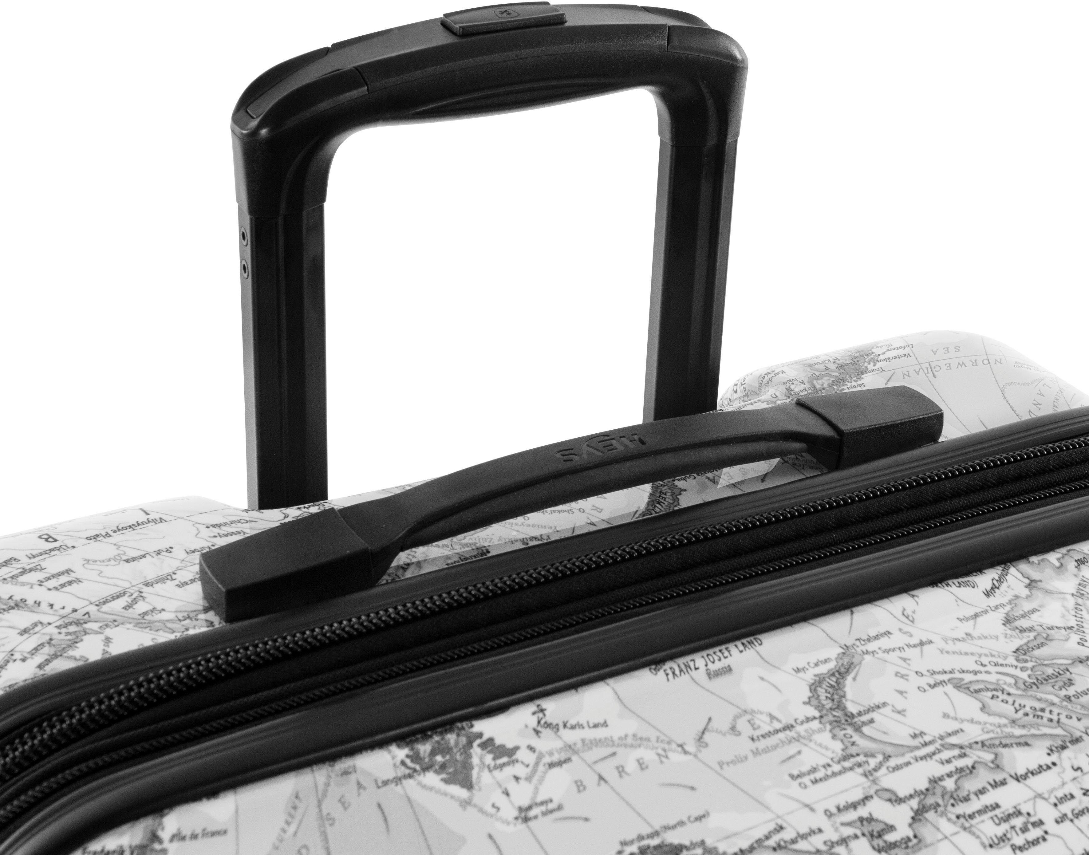 Heys Hardshell-trolley Journey 3G zwart/wit, 53 cm Heys x Joachim Llambi handbagagekoffer reisbagage