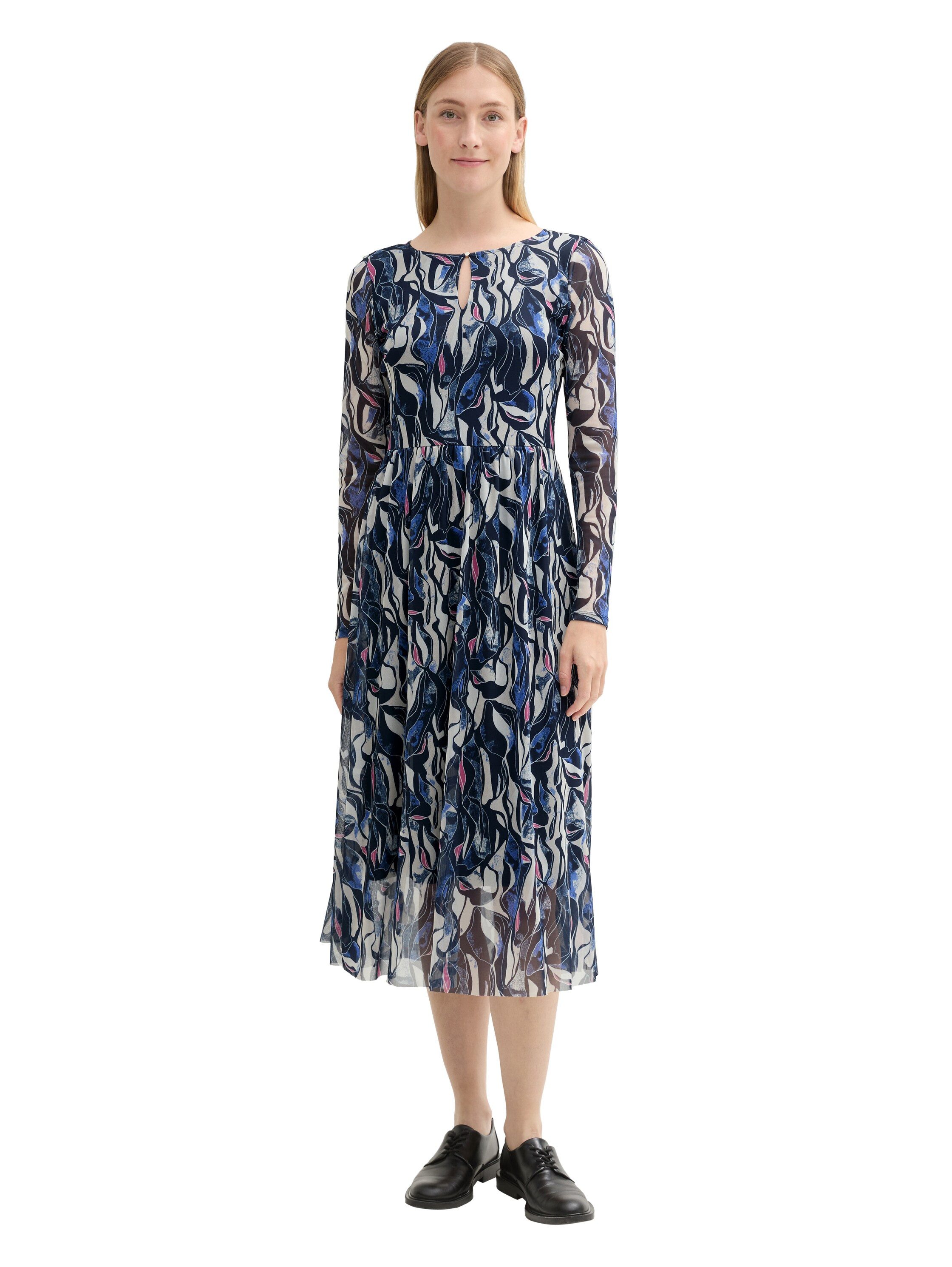 Tom Tailor Meshjurk met patroon