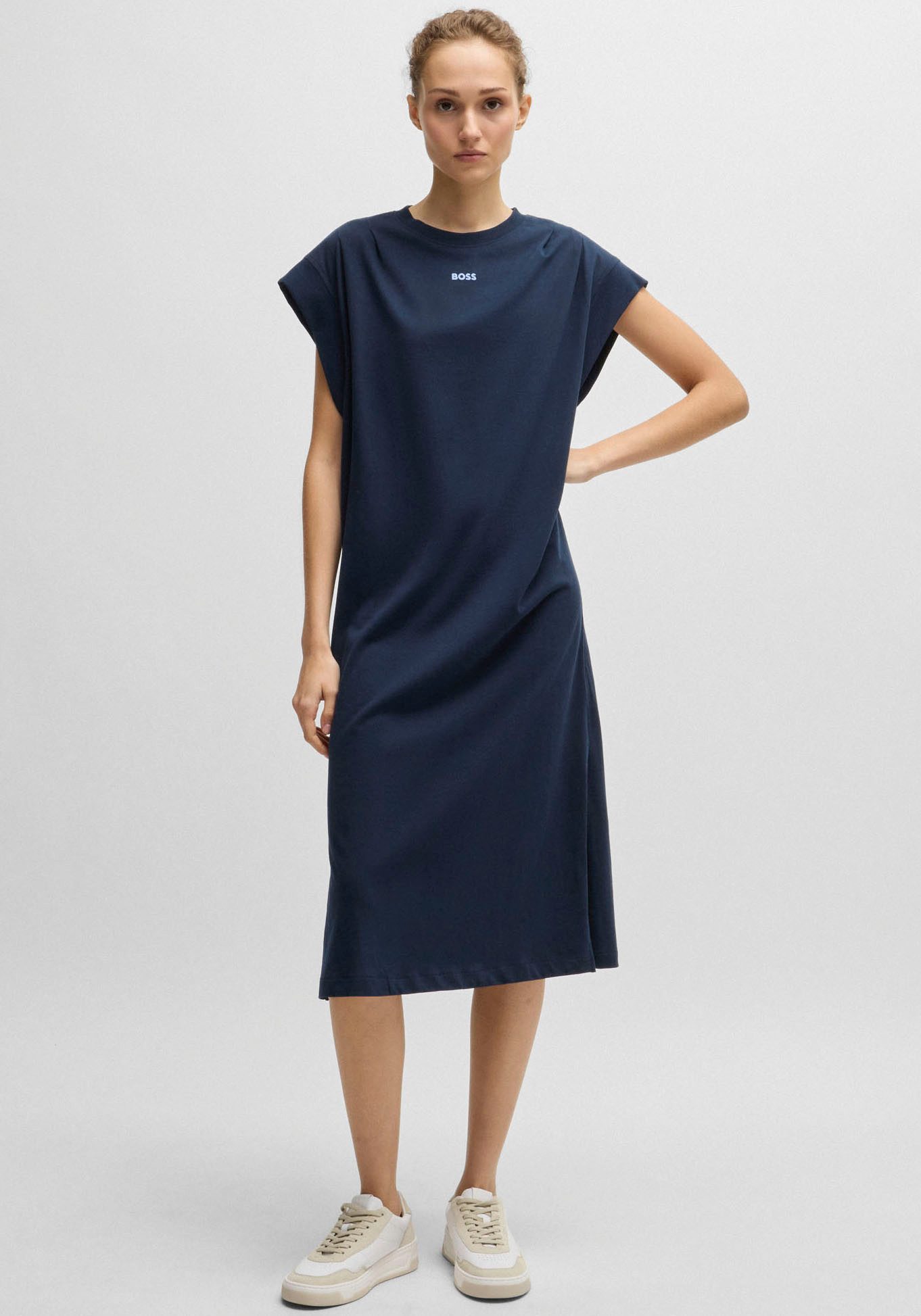 Boss Orange Sweatjurk C_Edress_4 met wijde aangeknipte mouwen