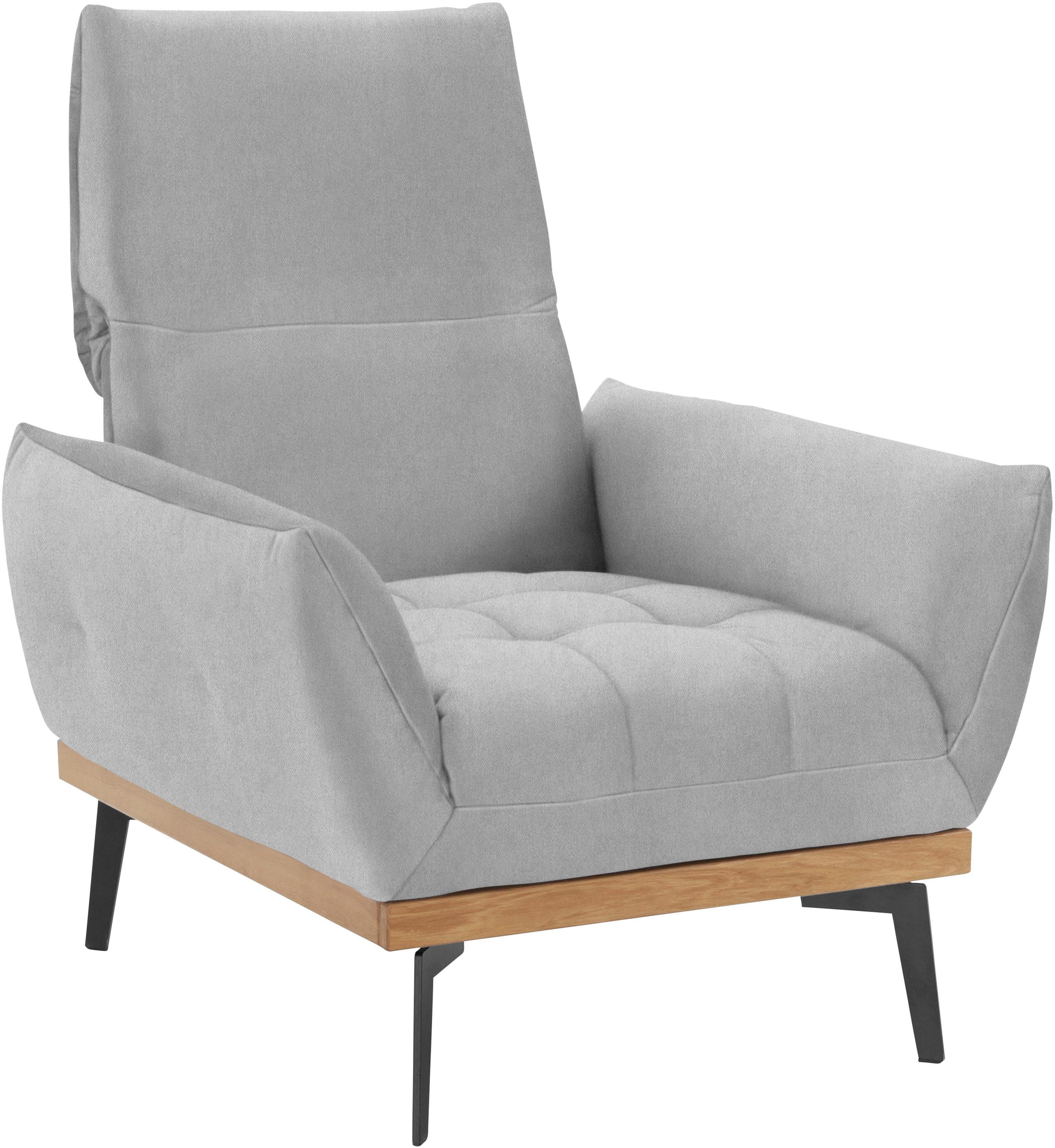 Guido Maria Kretschmer Home&Living Fauteuil Palic, loungestoel inclusief rugverstelling