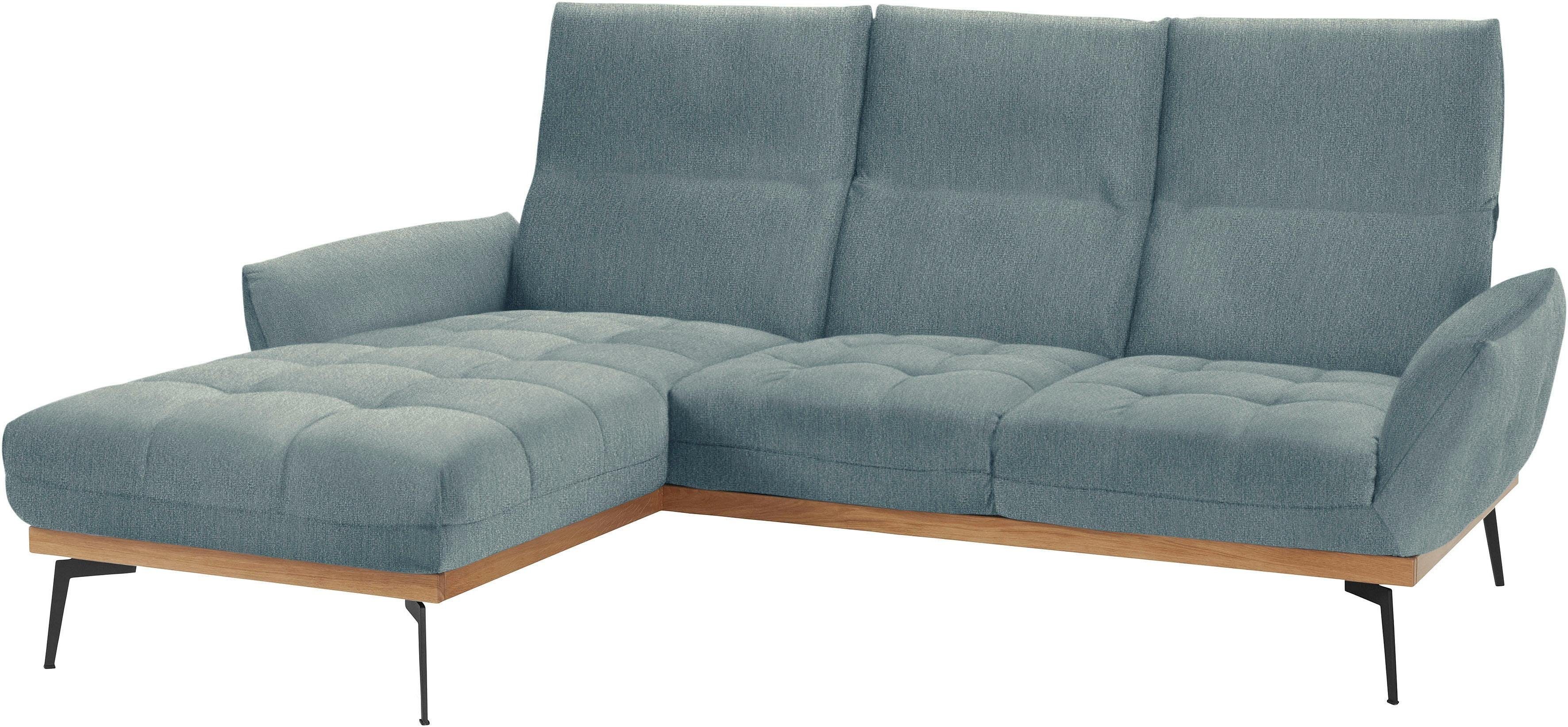 exxpo - sofa fashion Hoekbank Palic, incl. rugverstelling, comfortabel, elegant, breedte 245cm, L-vorm