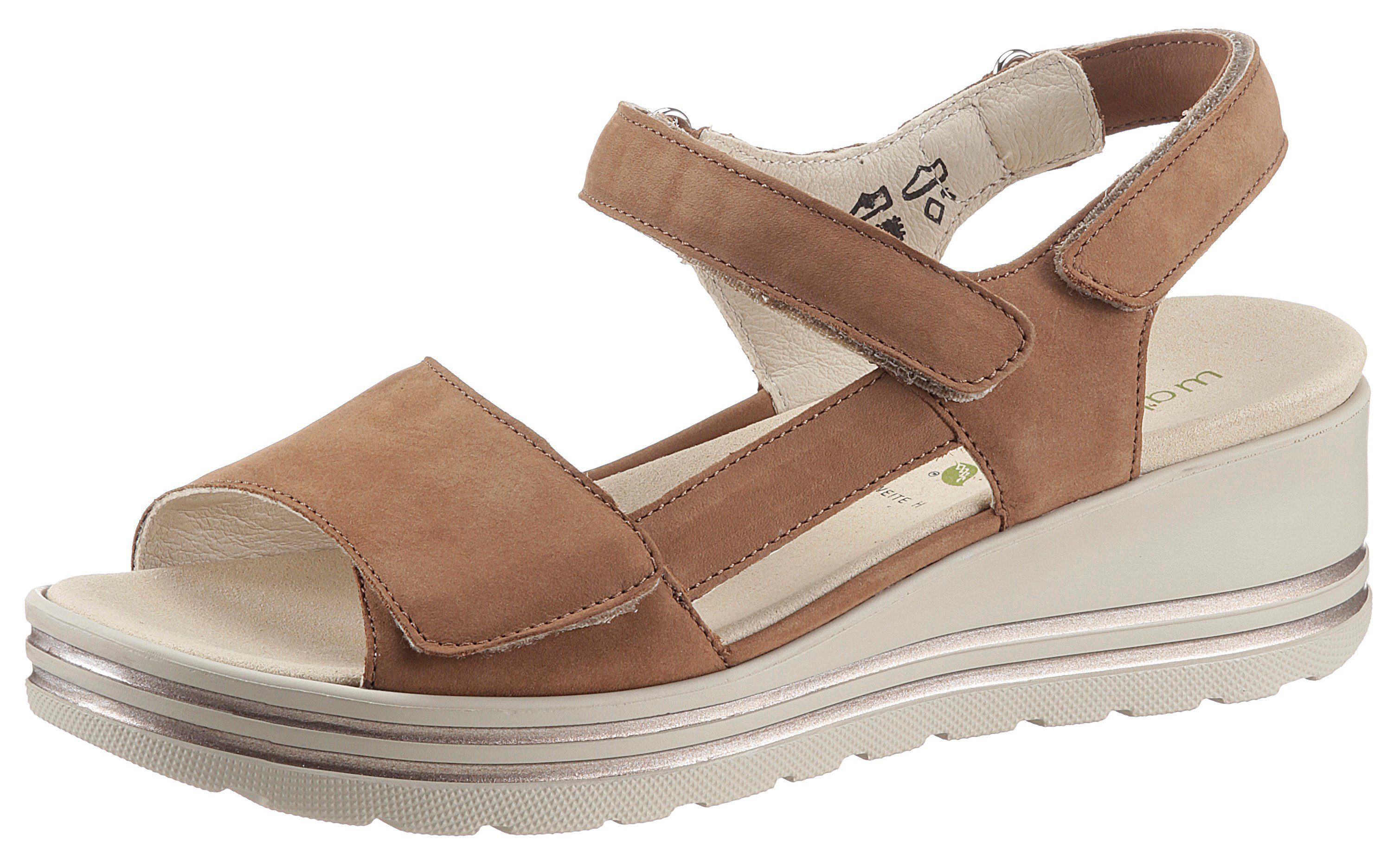 Waldläufer Sandalen H-MICHELLE zomerschoen, sandaal, sleehak, met luchtkamerszool, h-breedte
