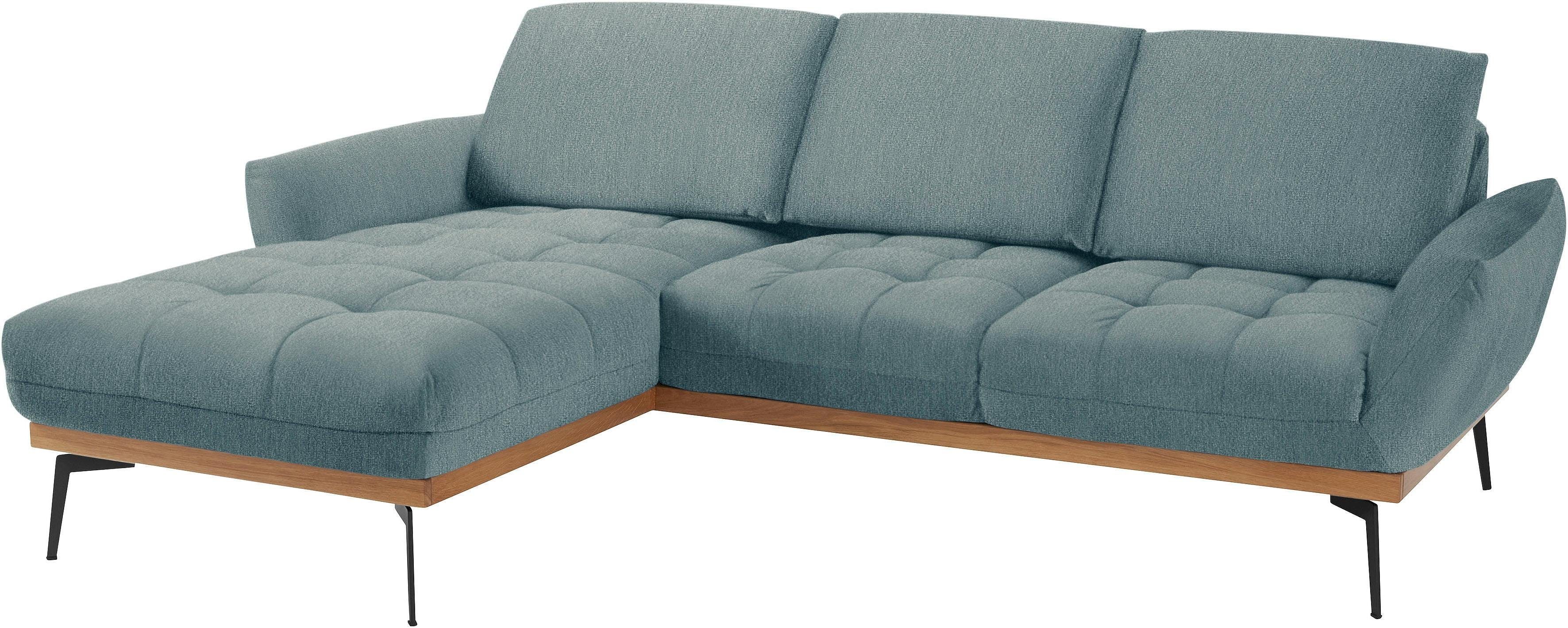 exxpo - sofa fashion Hoekbank Palic, incl. rugverstelling, comfortabel, elegant, breedte 245cm, L-vorm