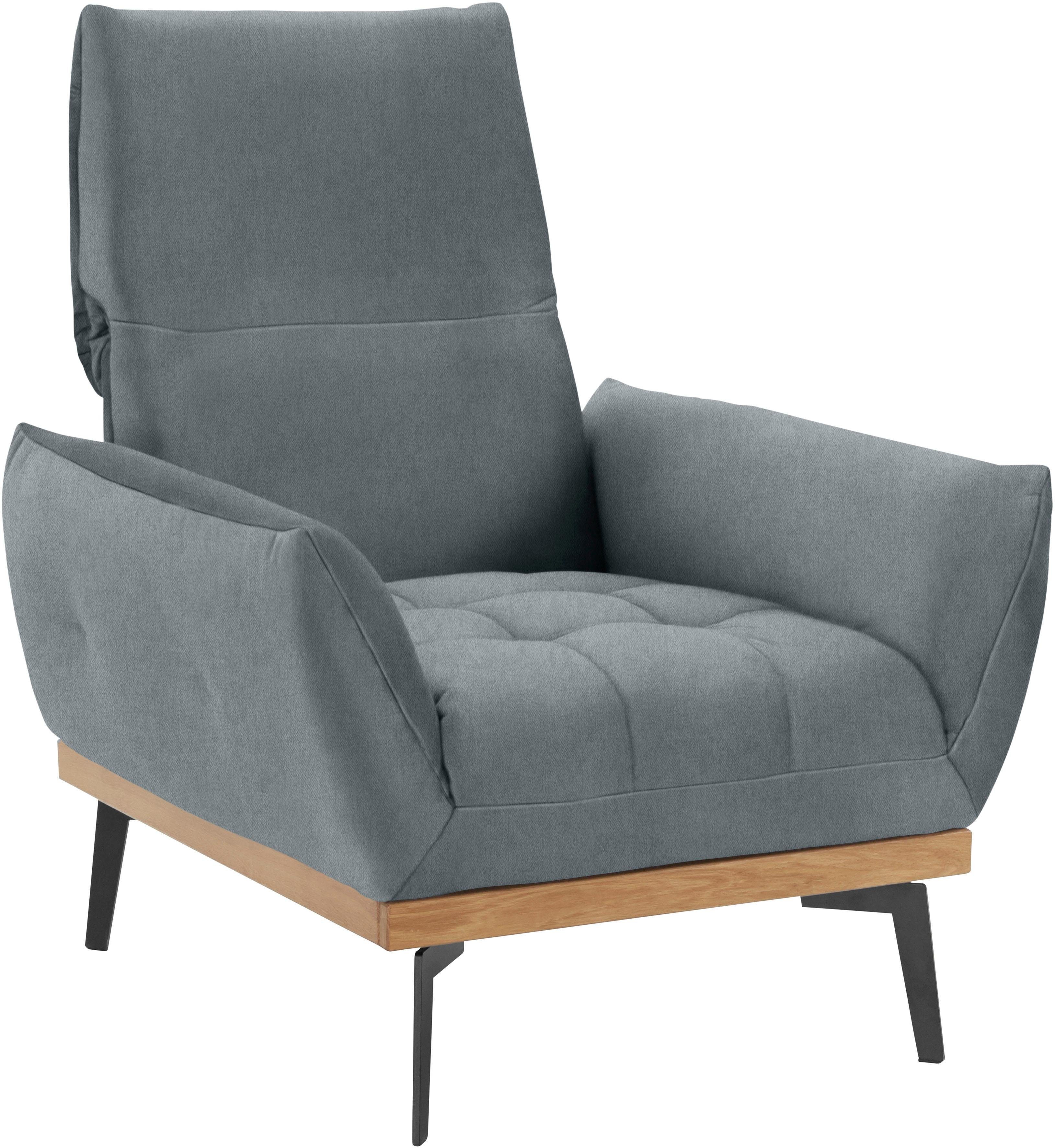 Guido Maria Kretschmer Home&Living Fauteuil Palic, loungestoel inclusief rugverstelling