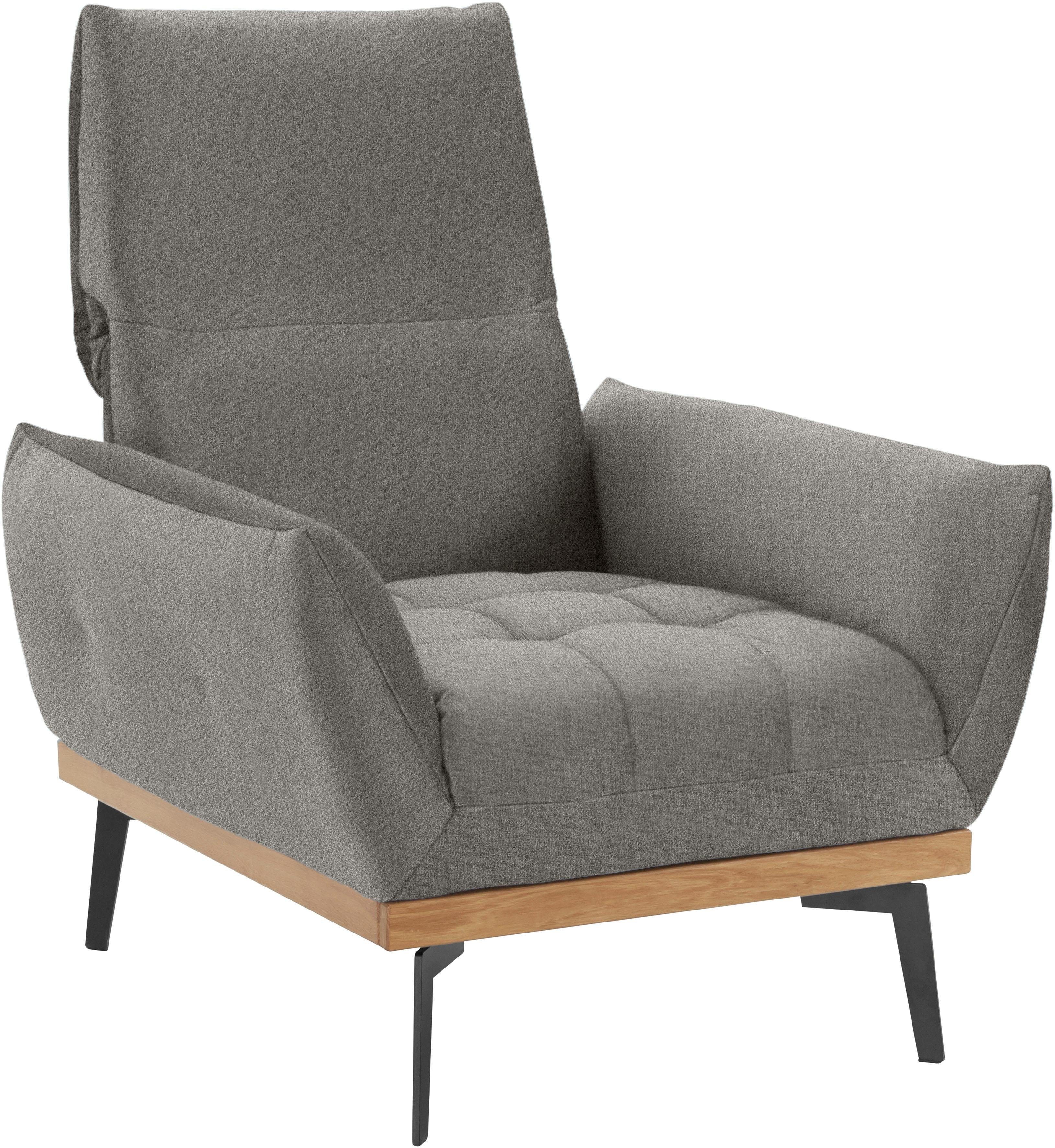 Guido Maria Kretschmer Home&Living Fauteuil Palic, loungestoel inclusief rugverstelling