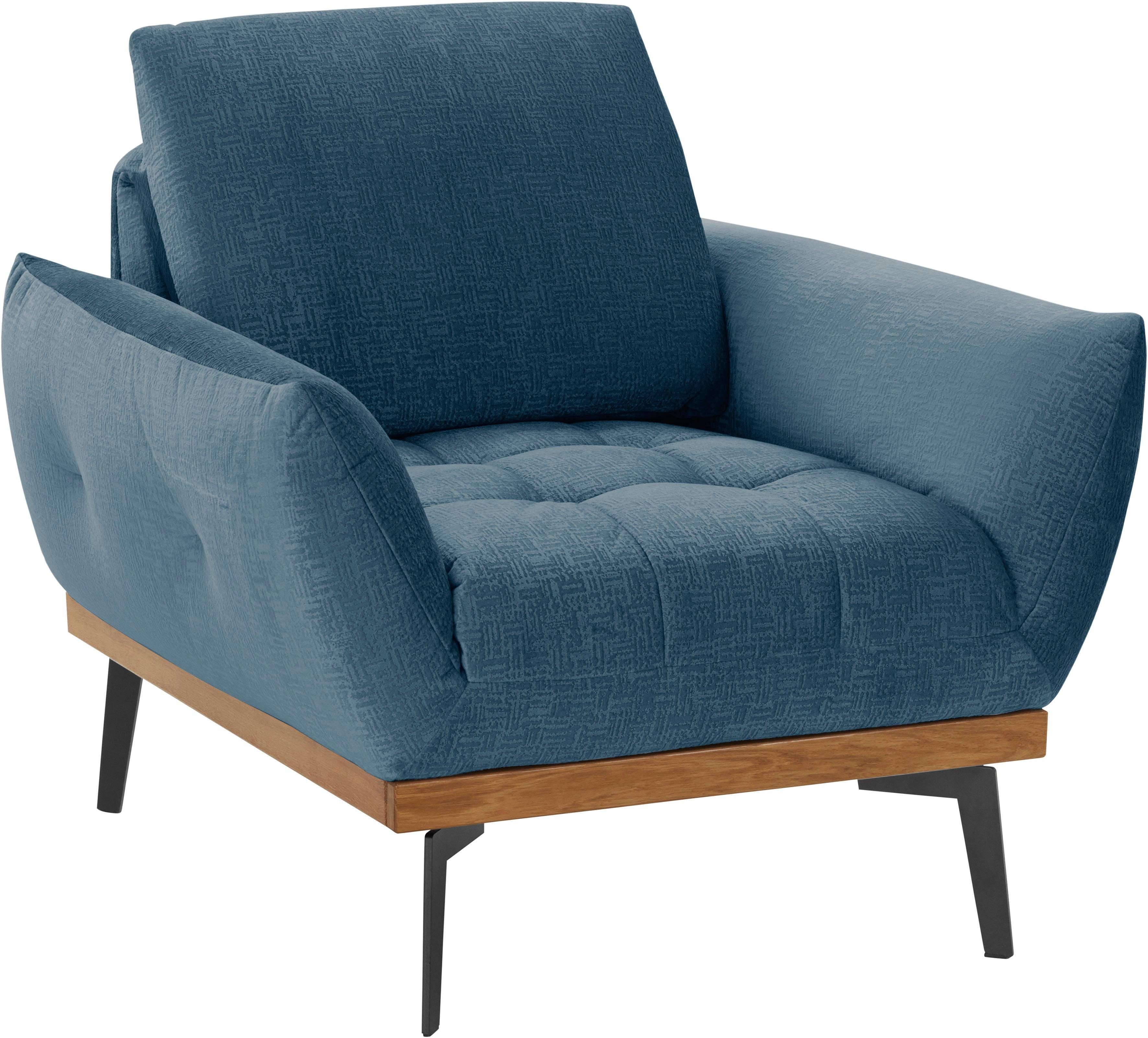 Guido Maria Kretschmer Home&Living Fauteuil Palic, loungestoel inclusief rugverstelling
