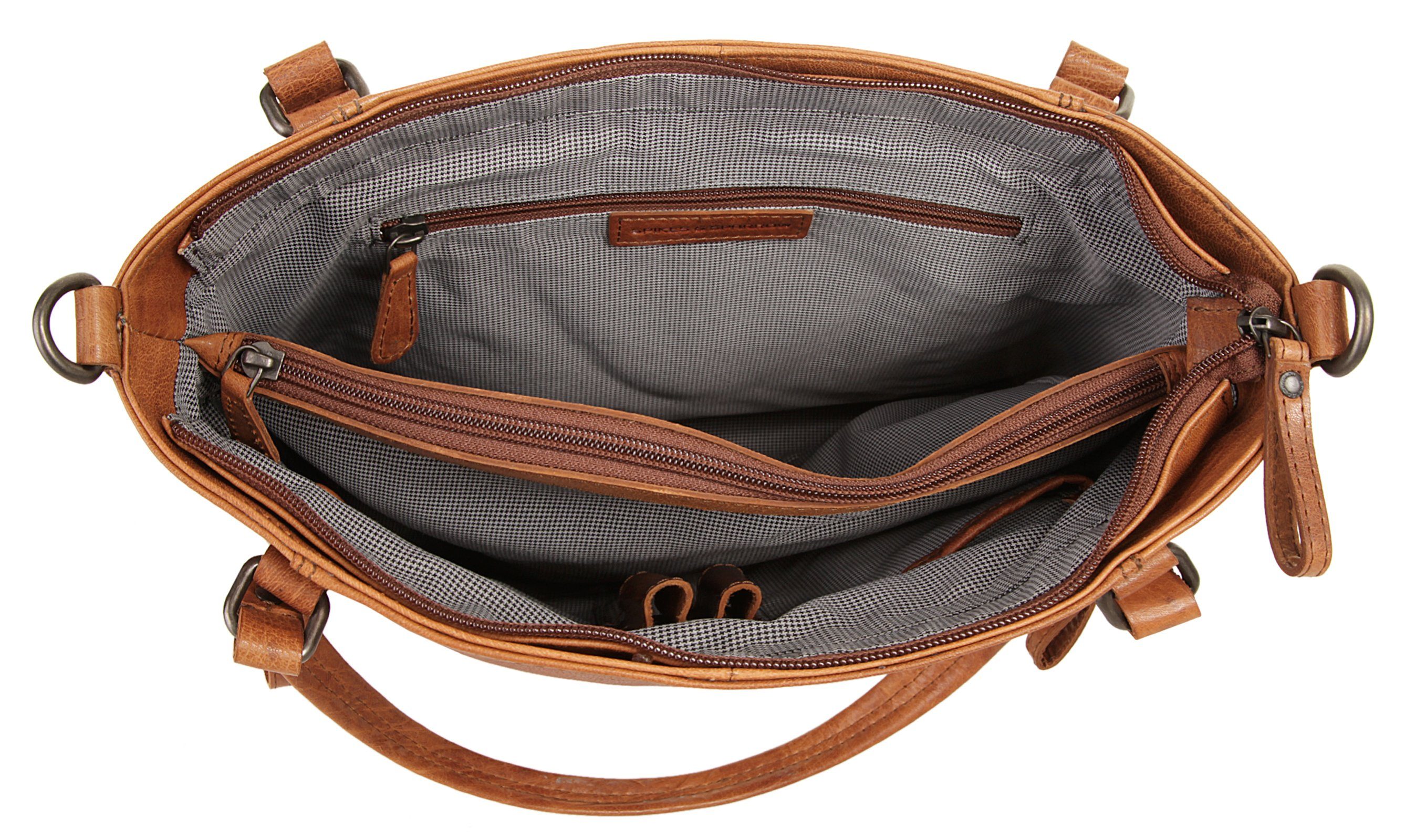 Spikes & Sparrow Shopper echt leder