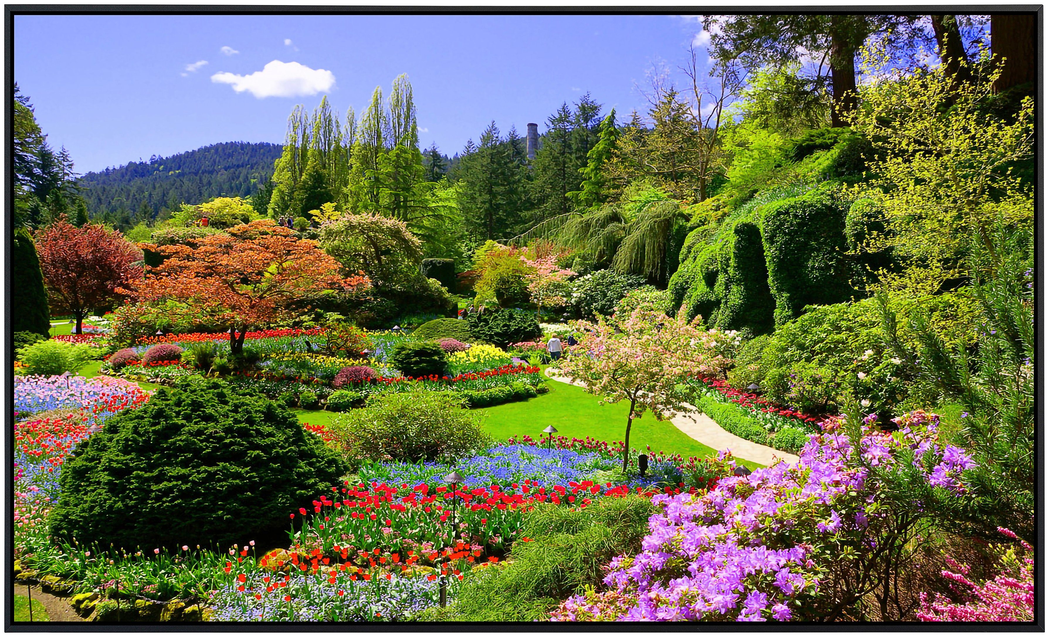 Papermoon Infraroodverwarming Butchart Gardens zeer aangename stralingswarmte