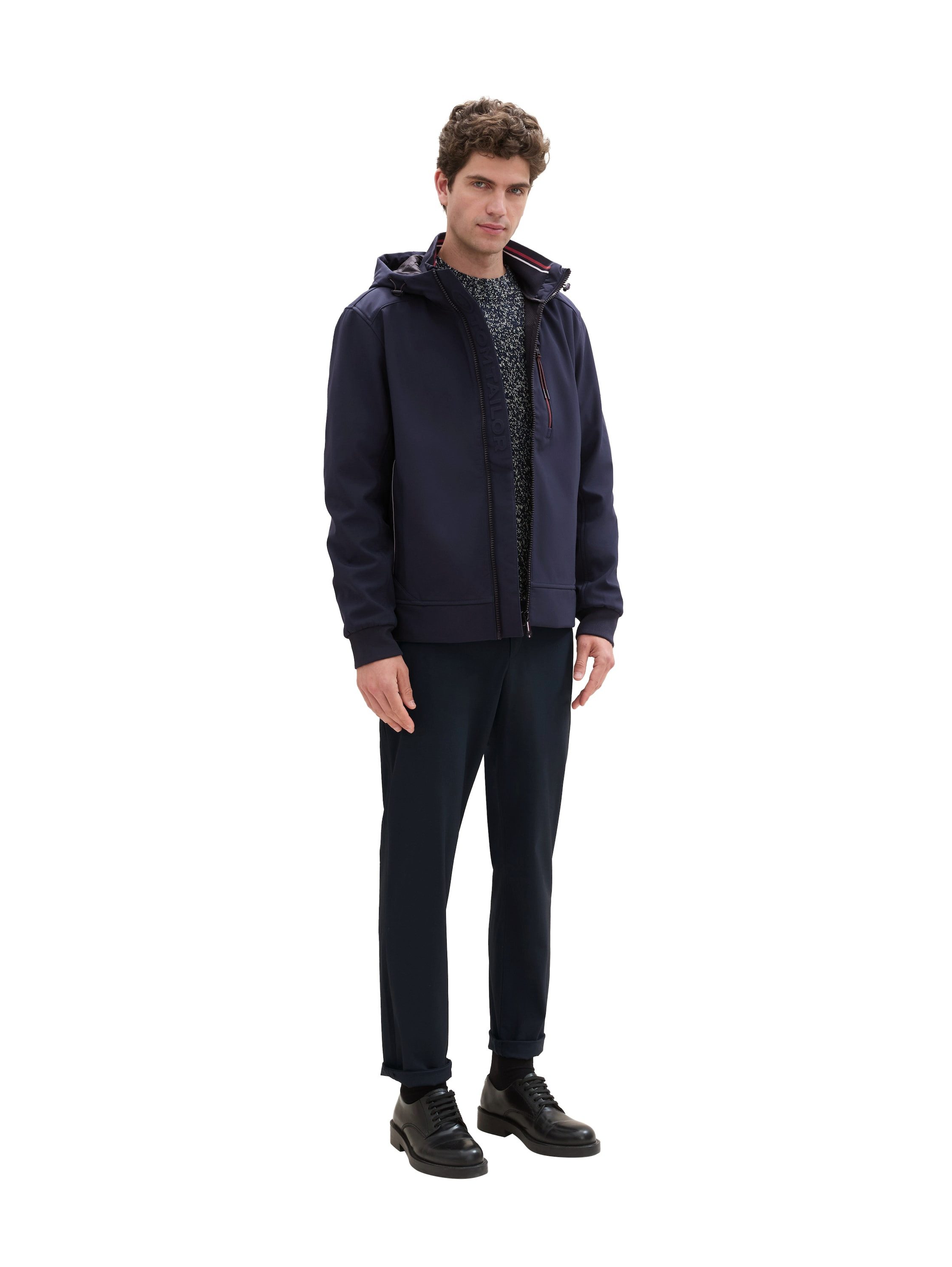 Tom Tailor Softshell-jack met een capuchon